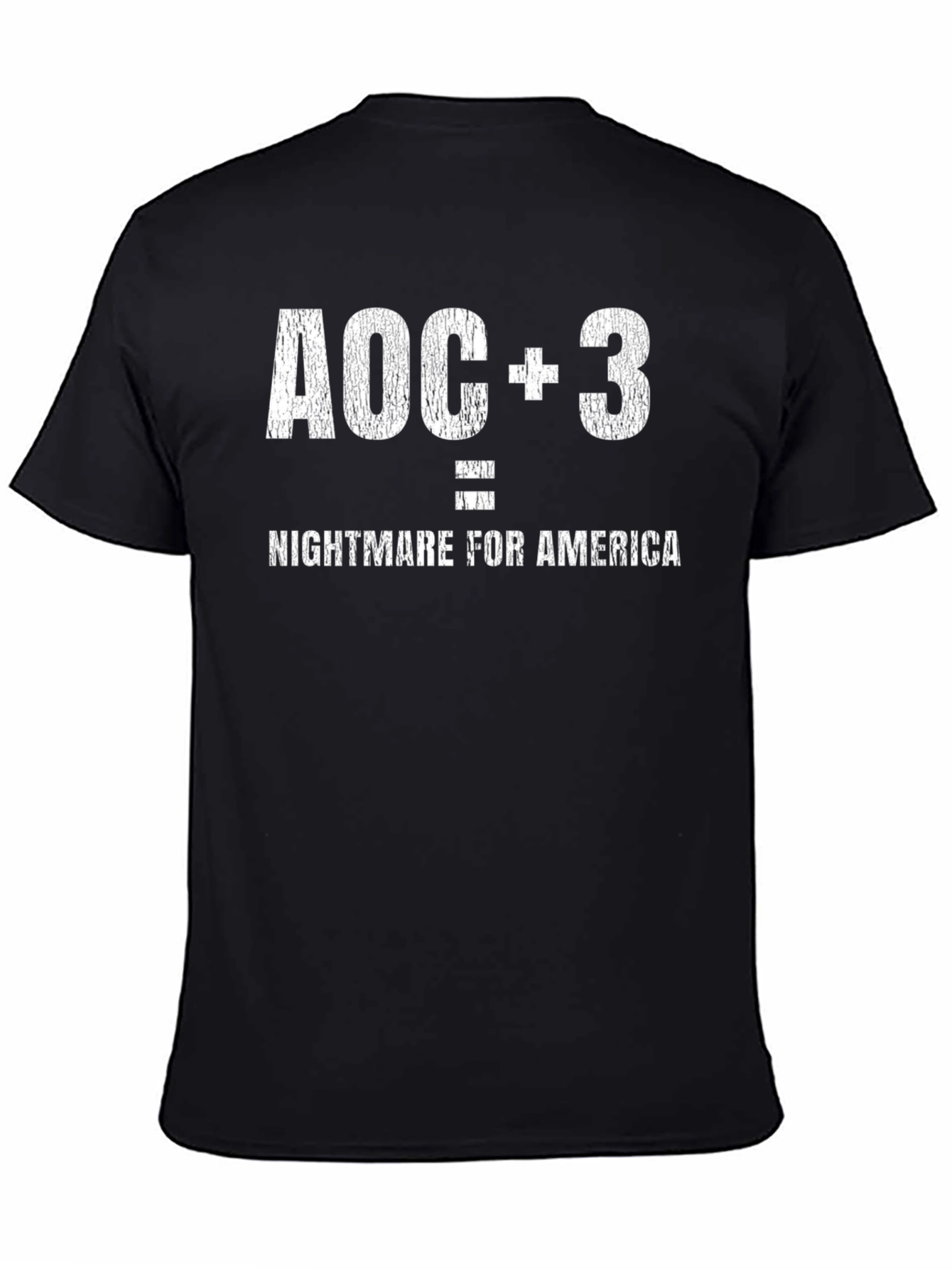 AOC+3 Nightmare for America Graphic Tee