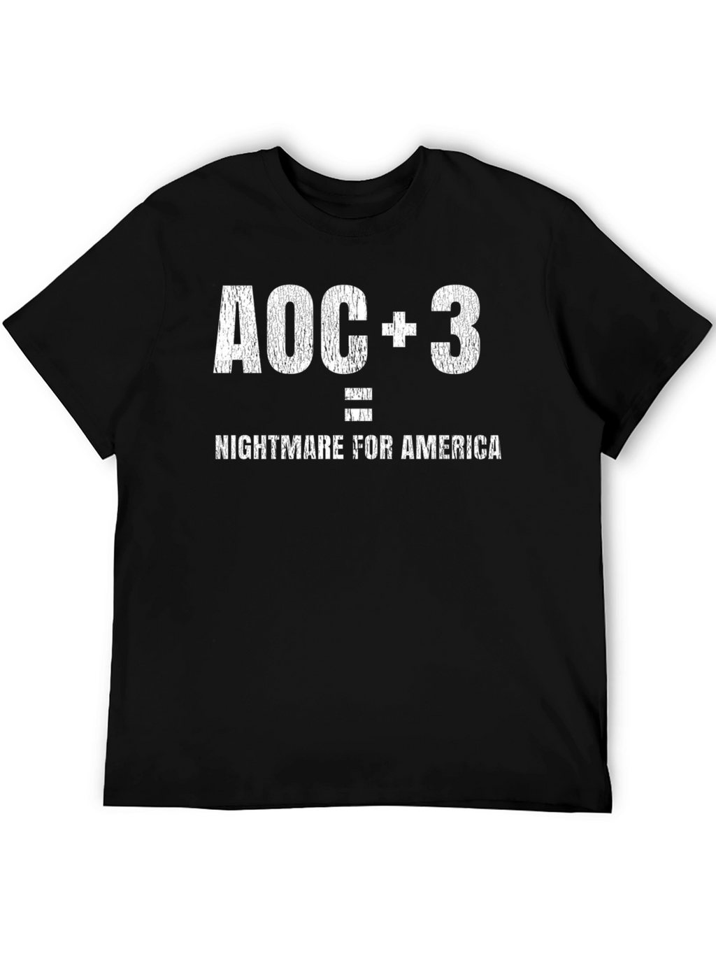 AOC+3 Nightmare for America Graphic Tee