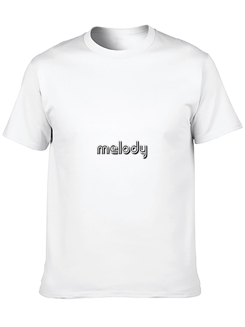 Melody Black T-Shirt - Stylish & Comfortable