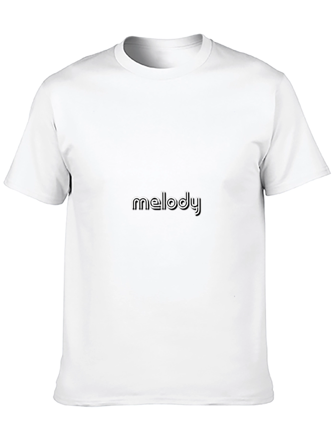 Melody Black T-Shirt - Stylish & Comfortable