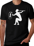 Warrior Pictogram Black T-Shirt