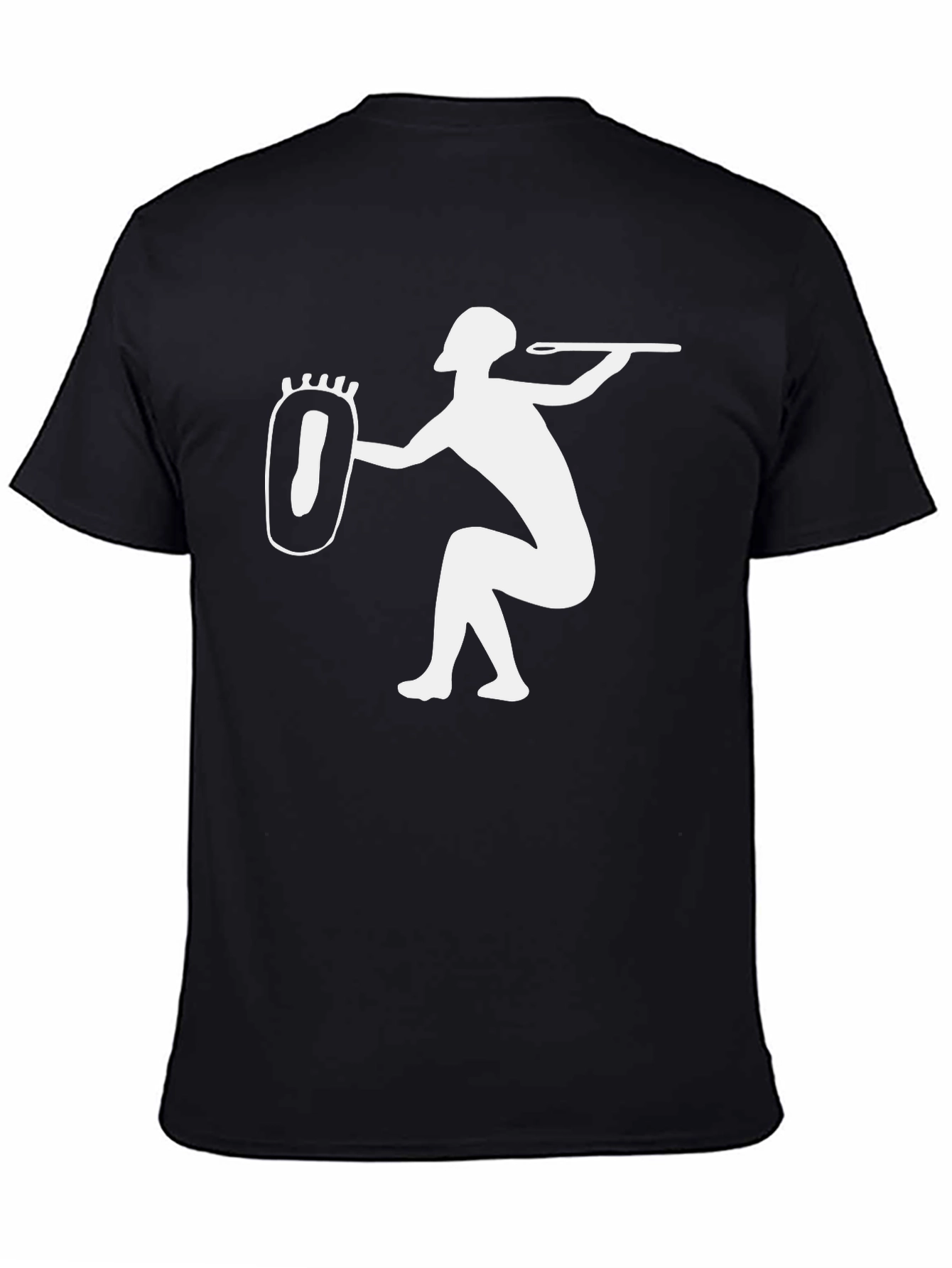 Warrior Pictogram Black T-Shirt