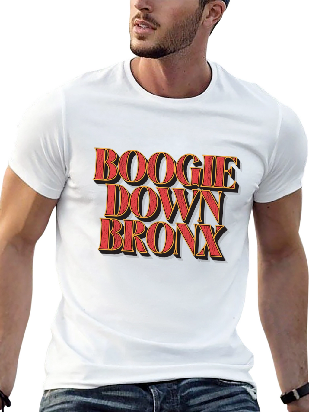 Boogie Down Bronx Graphic T-Shirt