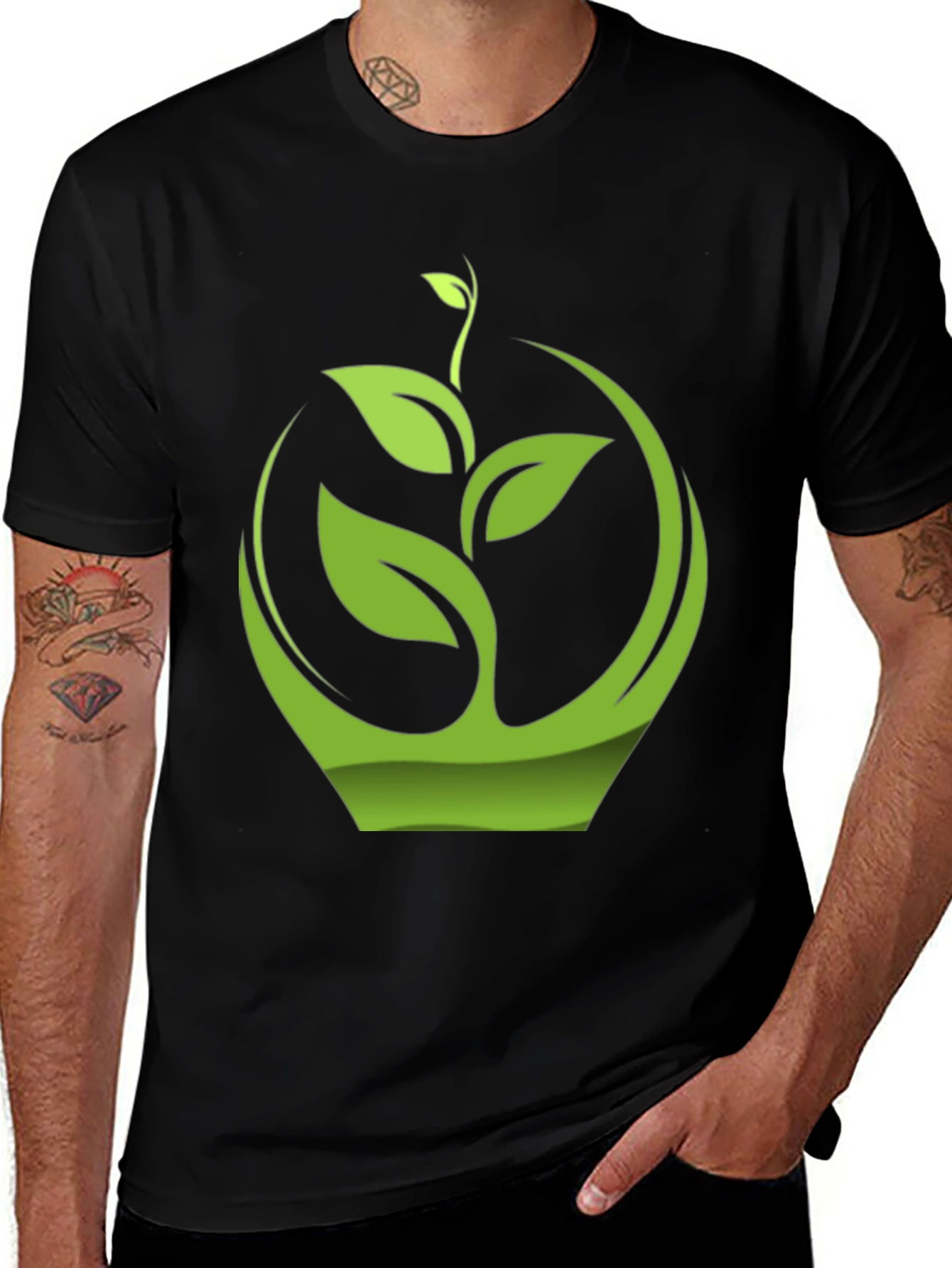 Eco-Friendly Graphic Tee - Natures Embrace