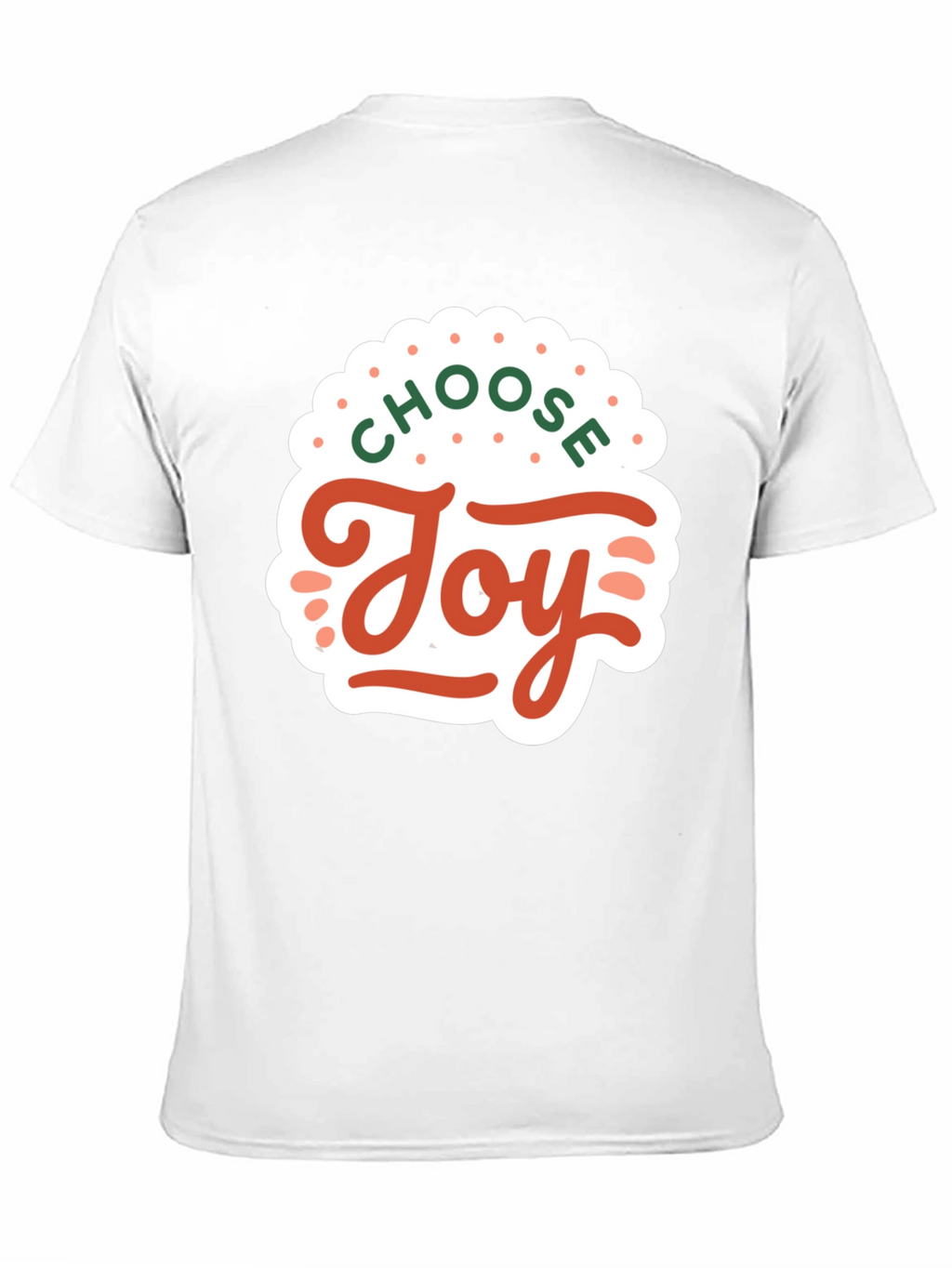 Choose Joy Graphic Tee - Black Short Sleeve