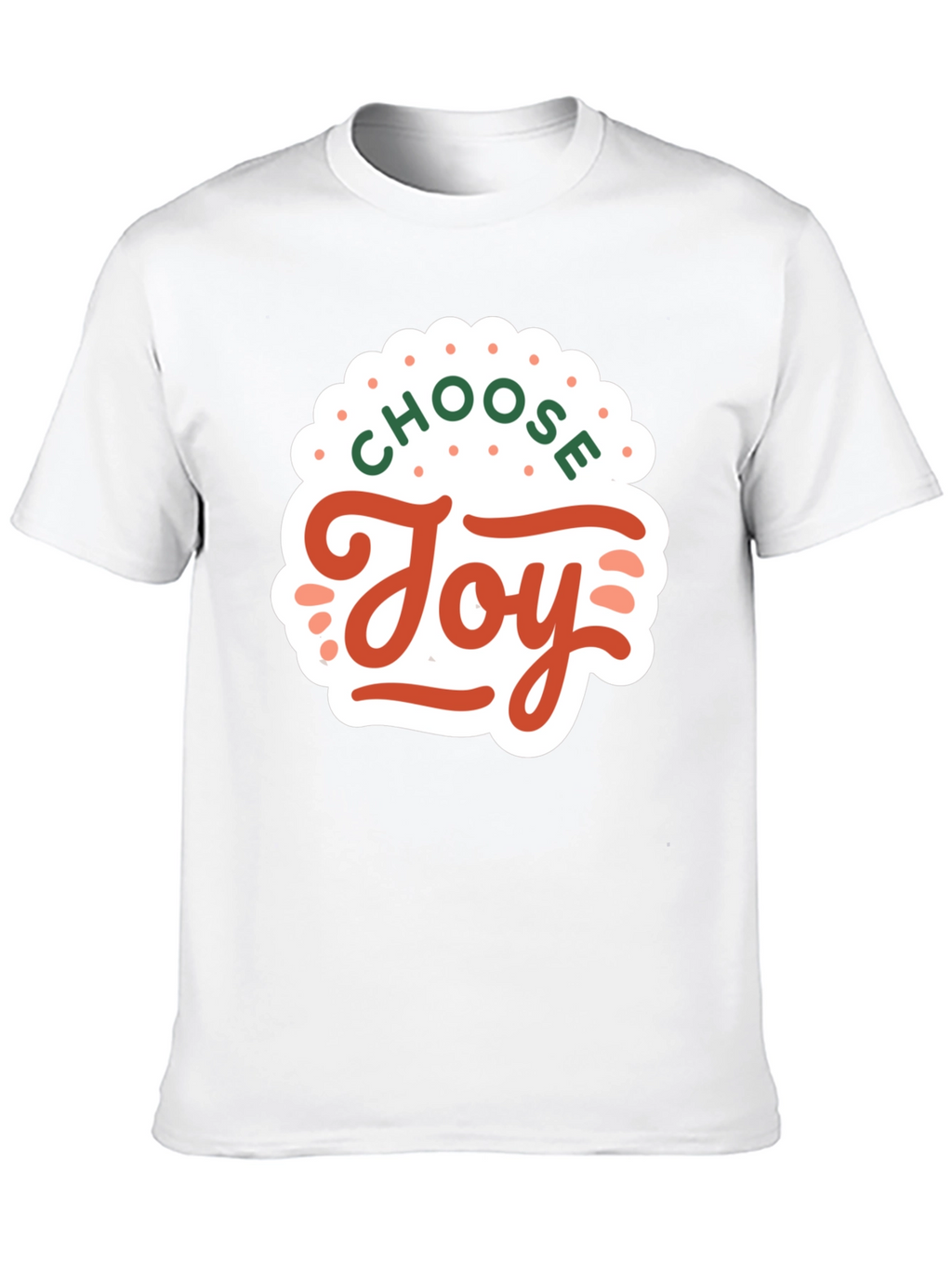 Choose Joy Graphic Tee - Black Short Sleeve