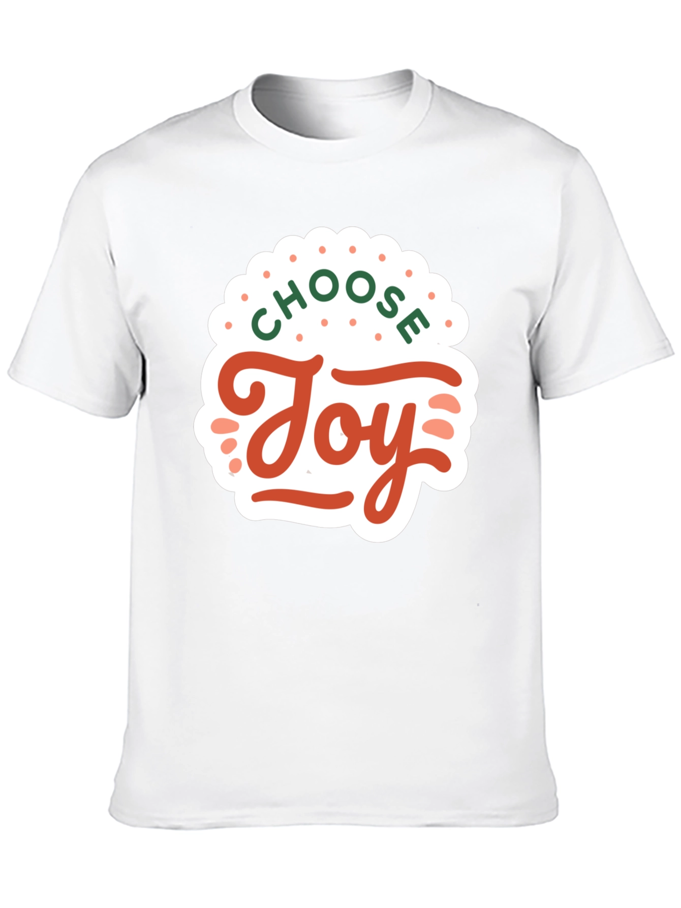 Choose Joy Graphic Tee - Black Short Sleeve