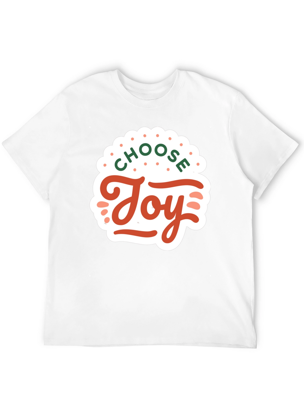 Choose Joy Graphic Tee - Black Short Sleeve