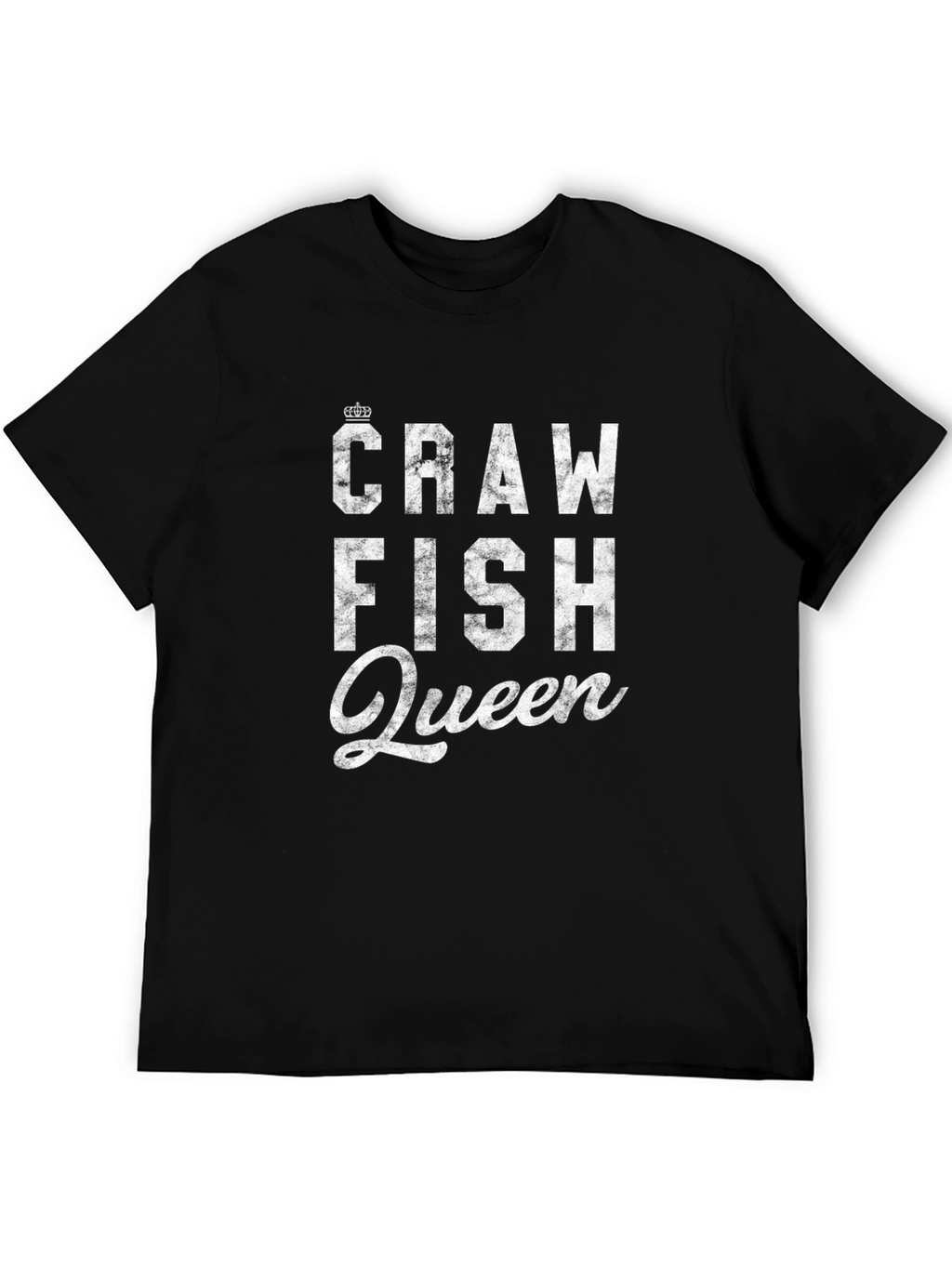 Crawfish Queen Graphic Tee - Black