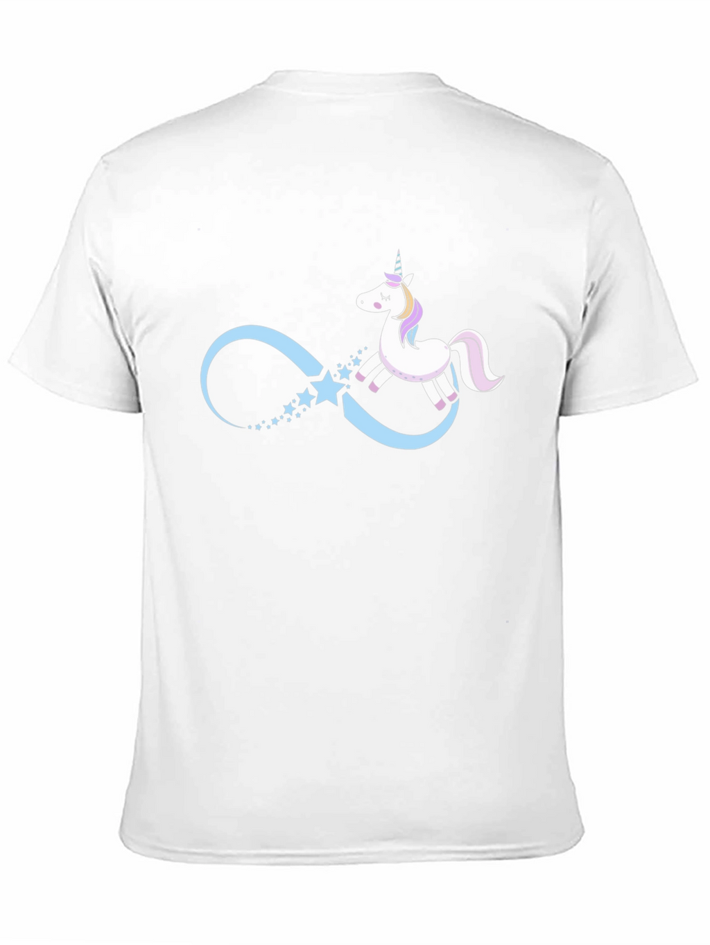 Unicorn Infinity Black T-Shirt
