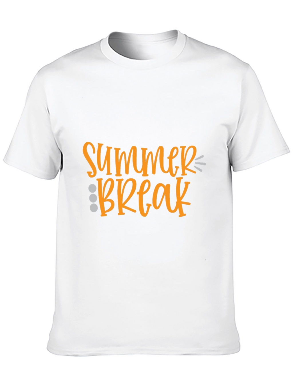 Summer Break Graphic Tee - Black