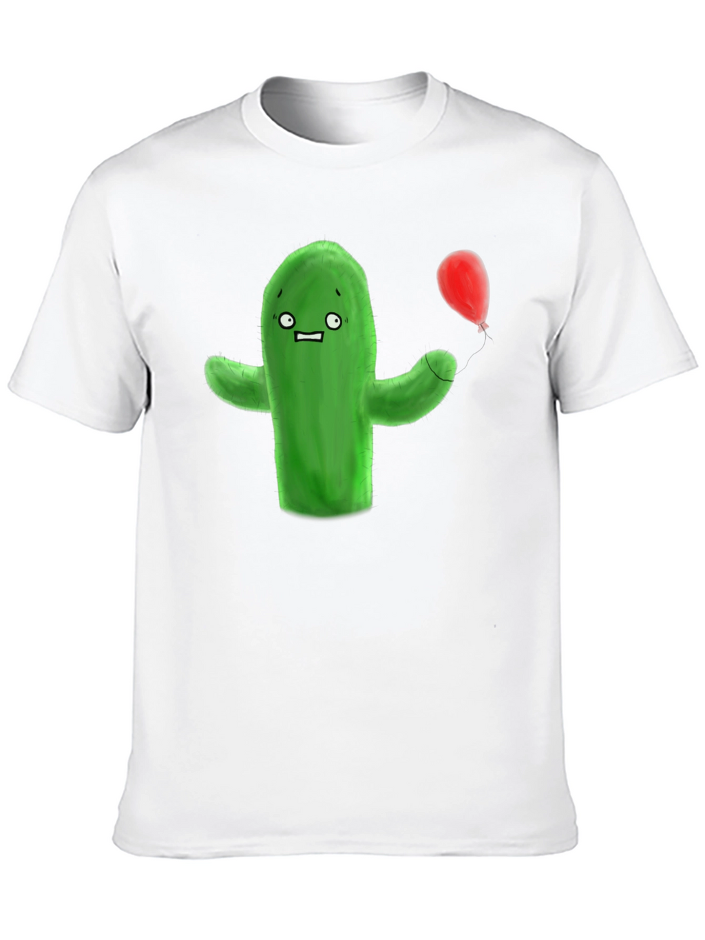 Funny Cactus T-Shirt - Cartoon Graphic Tee