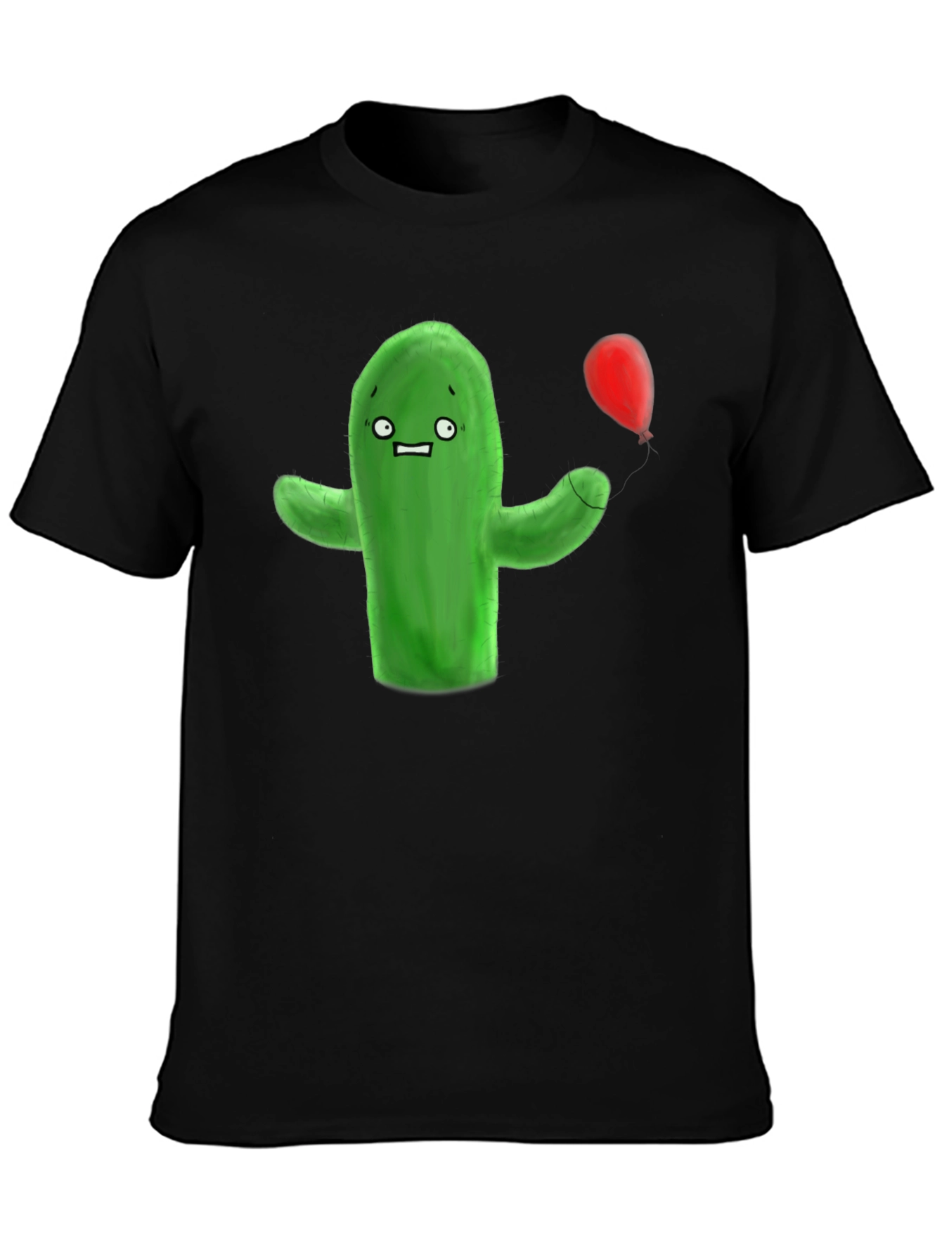 Funny Cactus T-Shirt - Cartoon Graphic Tee