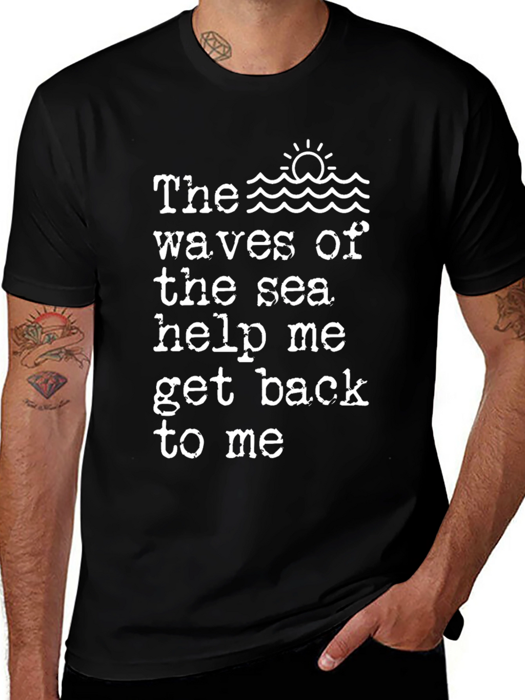 Waves of the Sea Graphic Tee