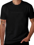 Billionaire in the Making Black T-Shirt