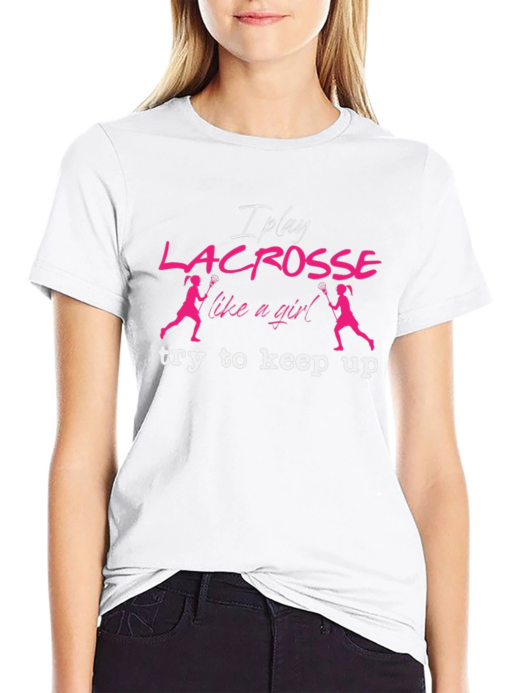 Lacrosse Like A Girl T-Shirt