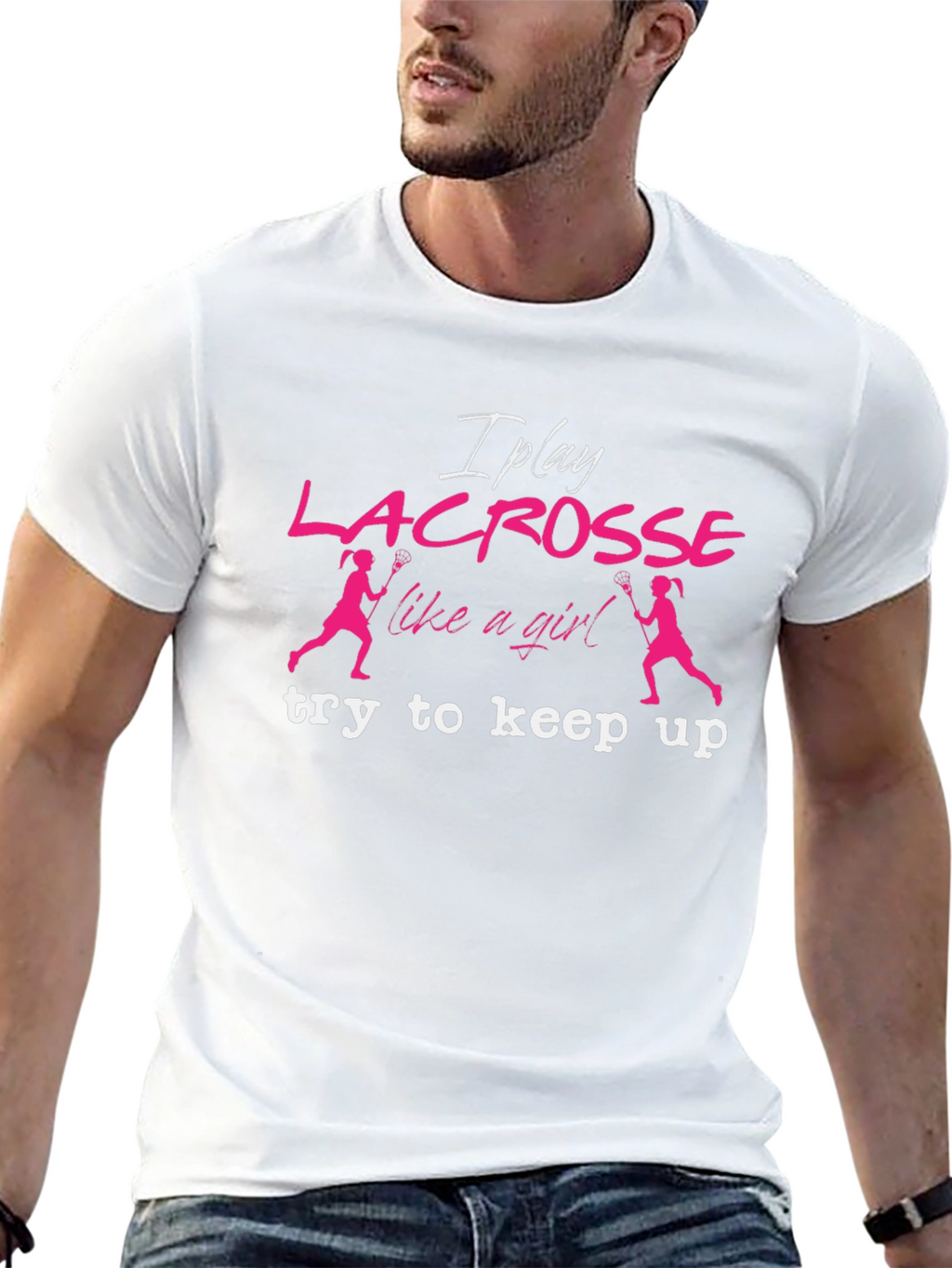 Lacrosse Like A Girl T-Shirt