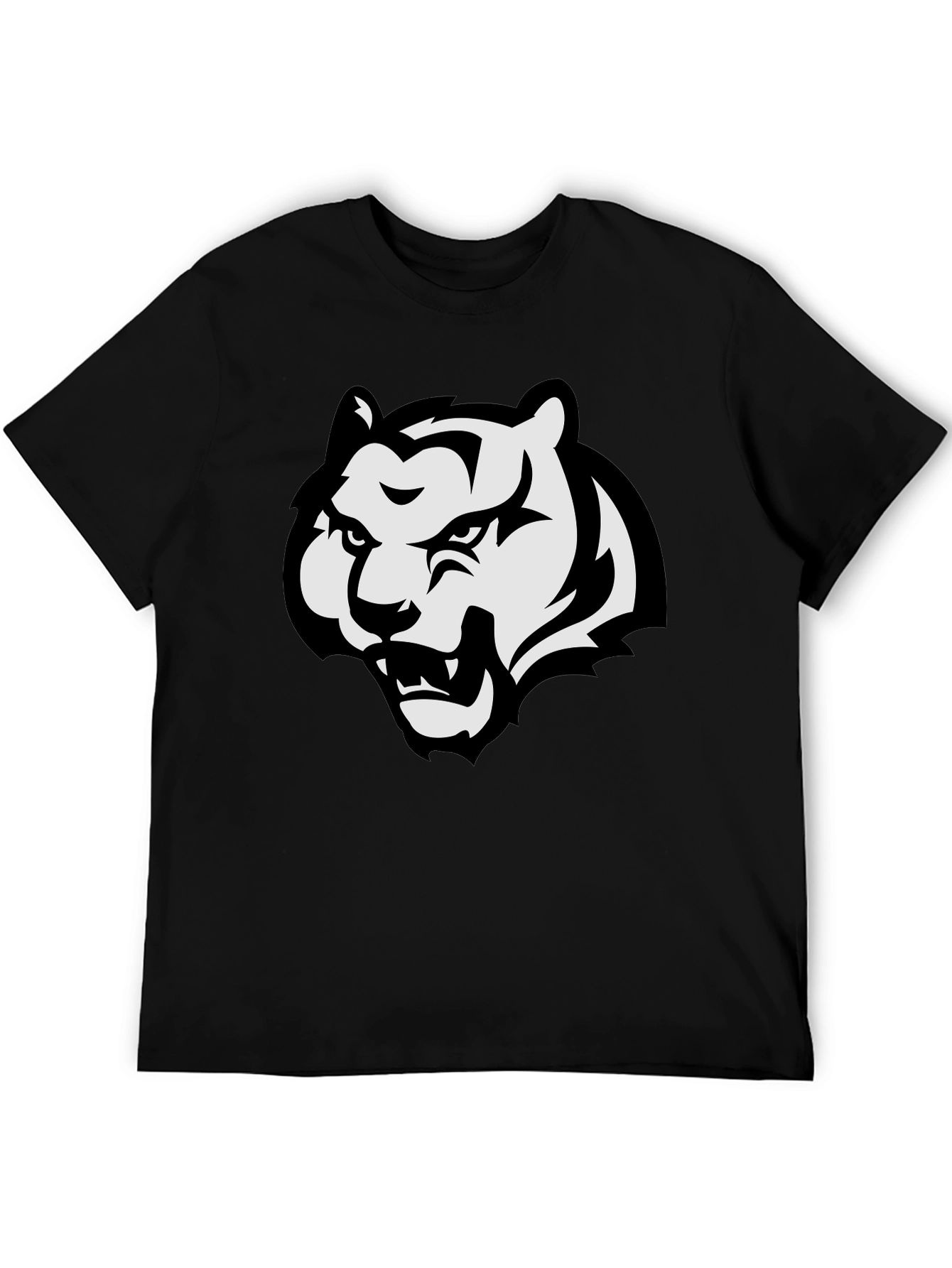 Black Tiger Graphic Tee - Fierce Style!