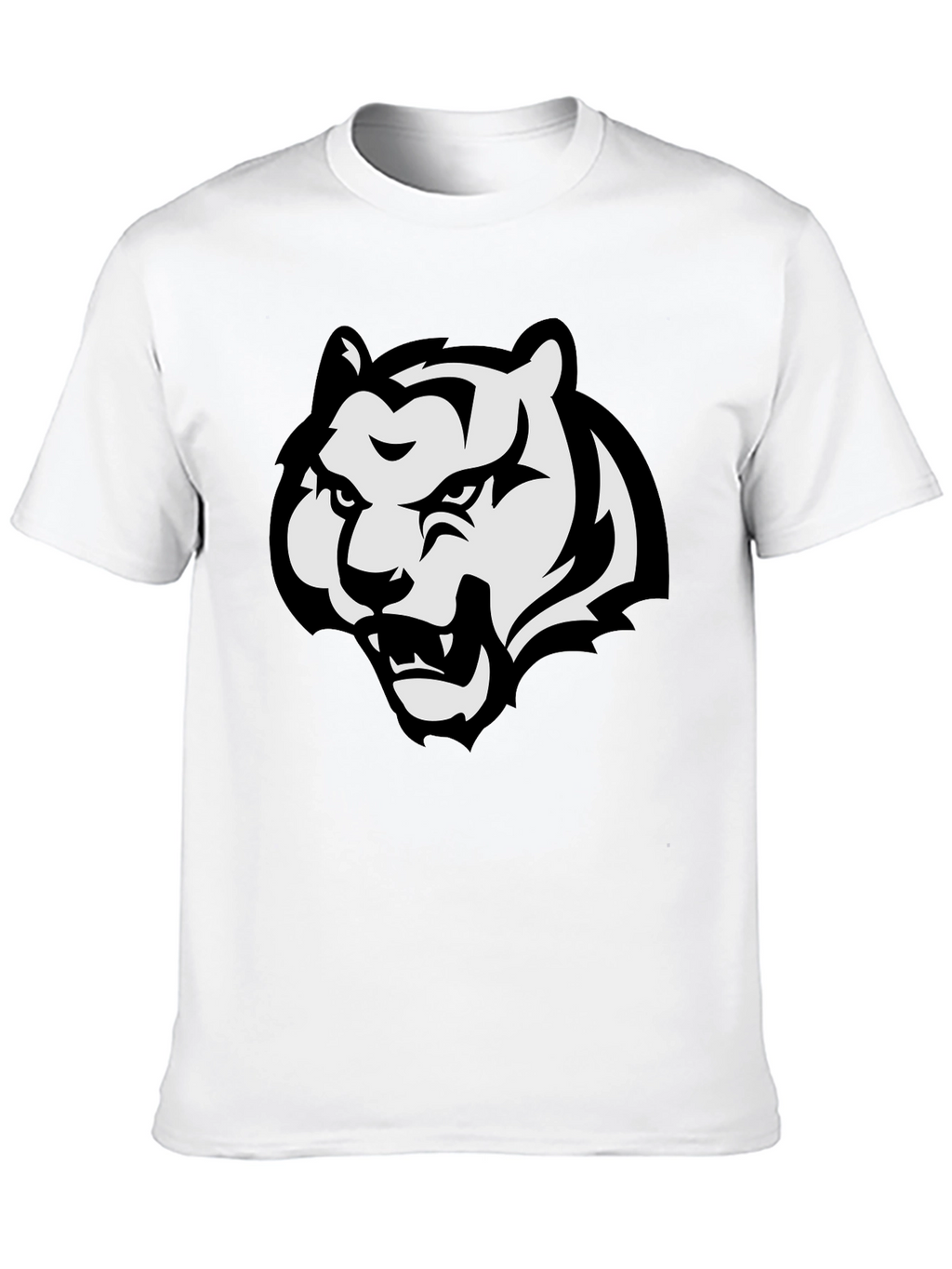 Black Tiger Graphic Tee - Fierce Style!