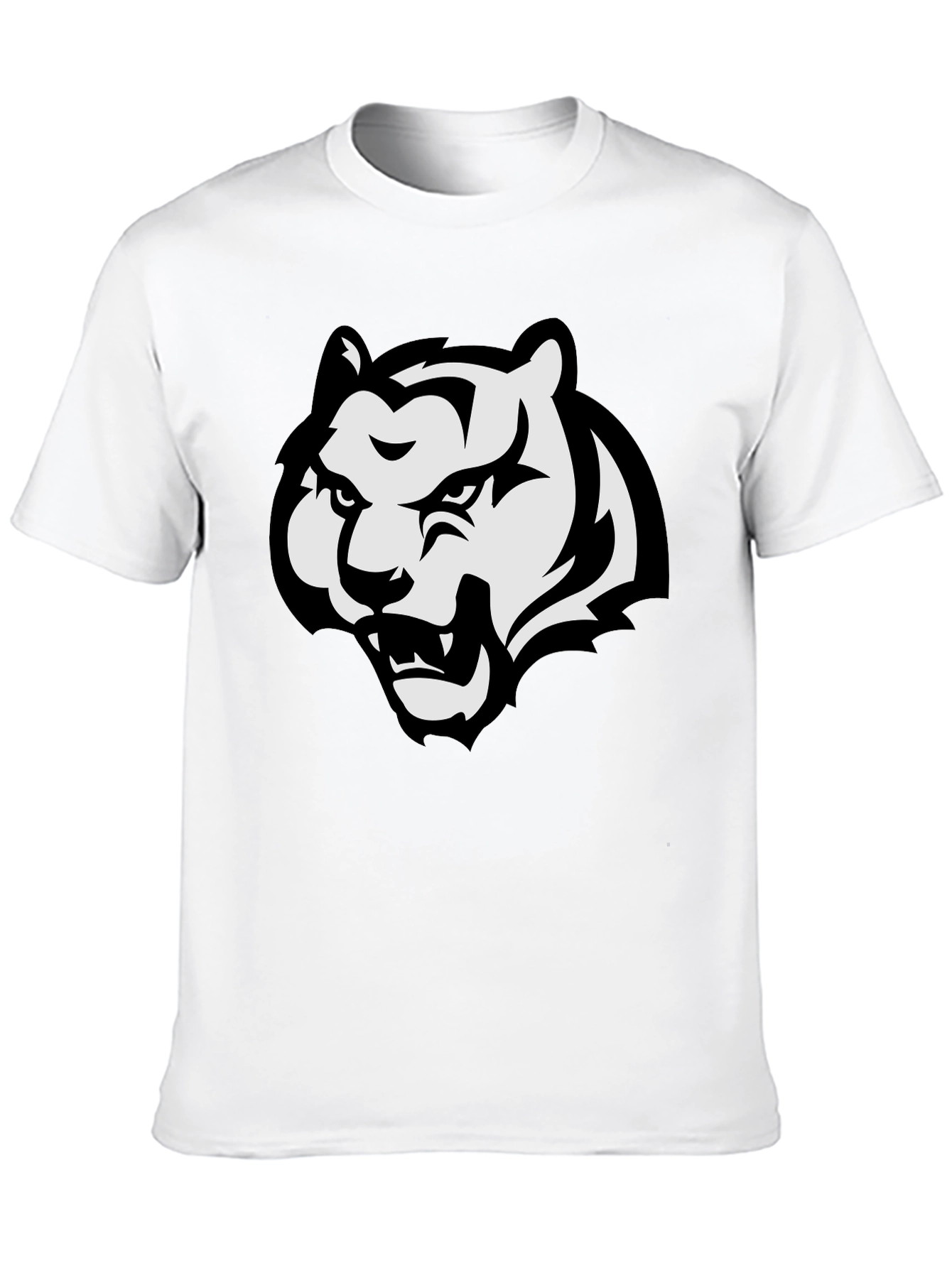 Black Tiger Graphic Tee - Fierce Style!