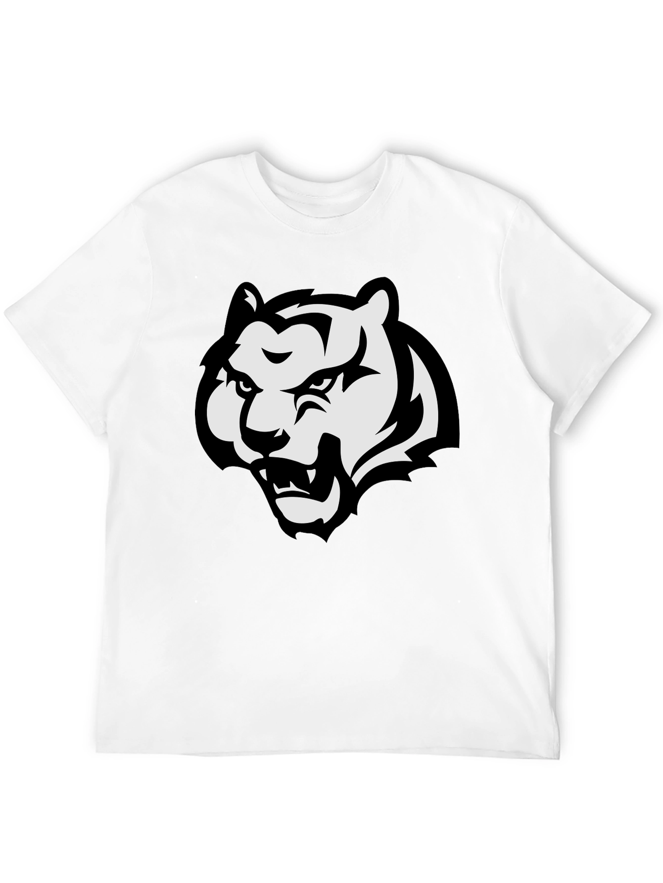 Black Tiger Graphic Tee - Fierce Style!