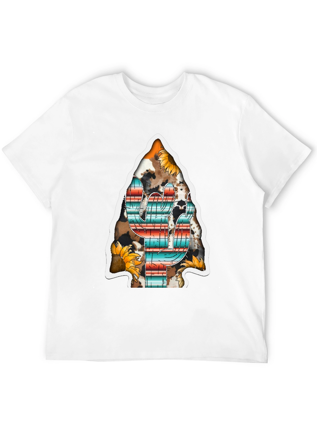 Western Cactus Arrowhead Graphic Tee