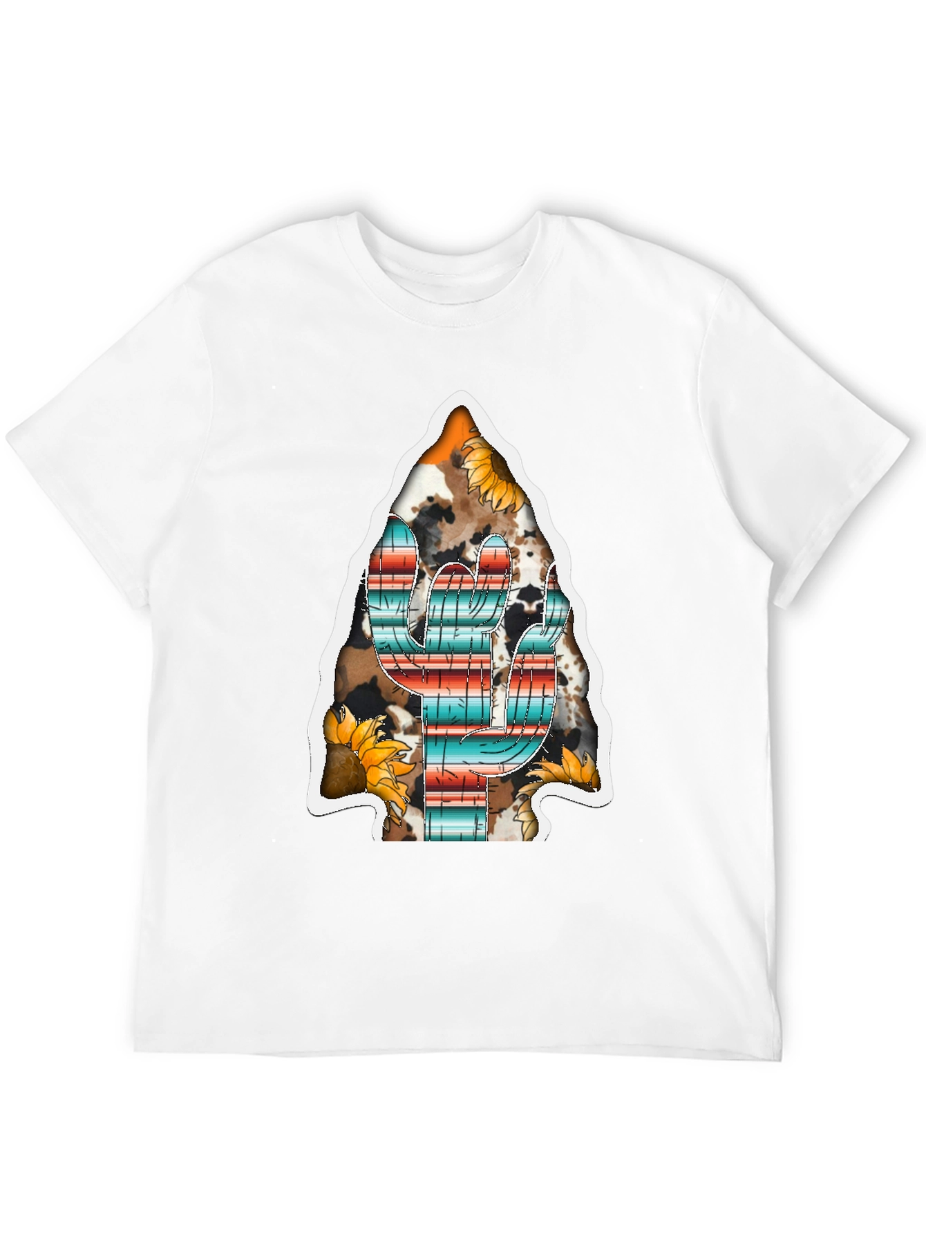 Western Cactus Arrowhead Graphic Tee