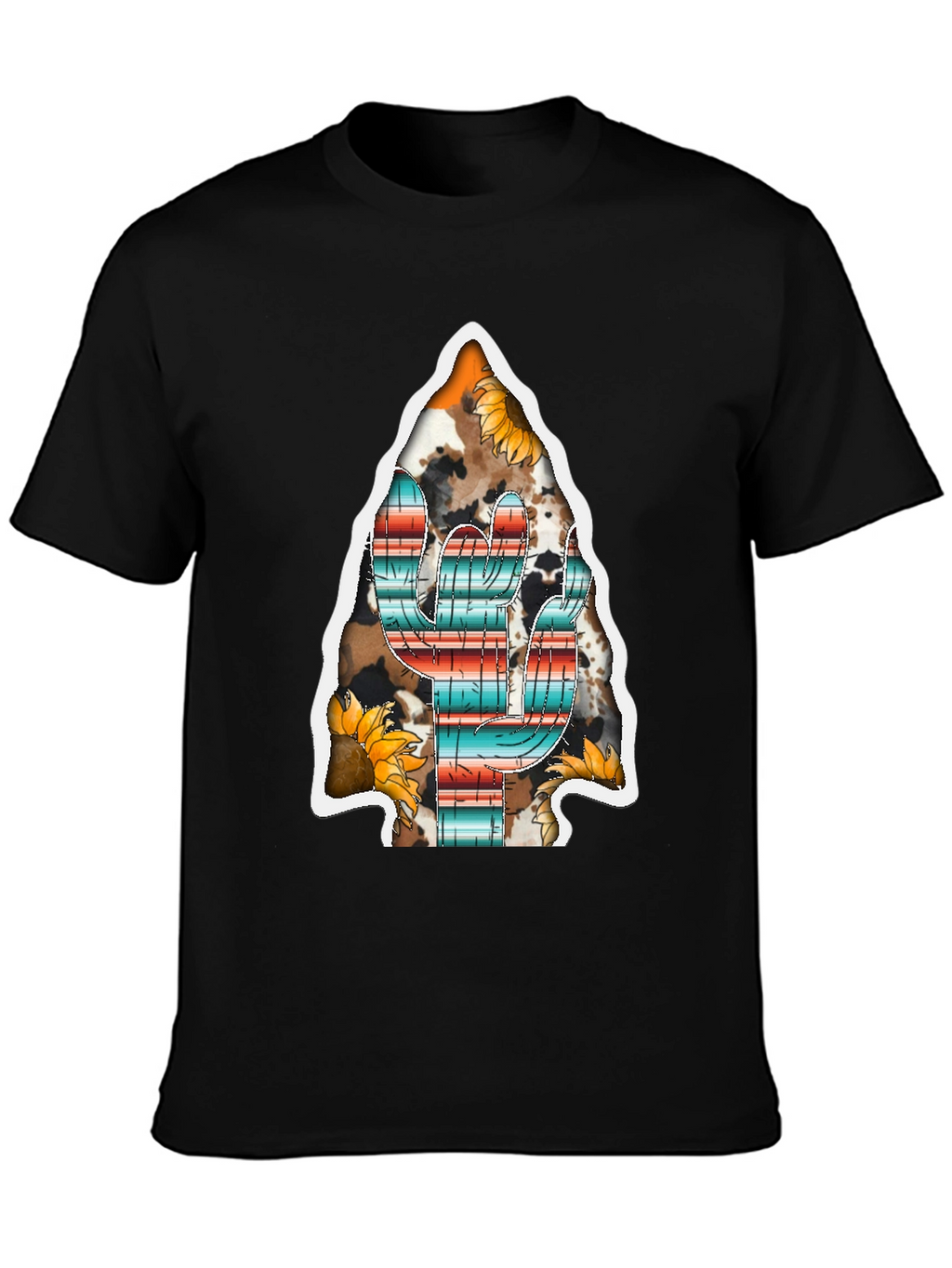 Western Cactus Arrowhead Graphic Tee