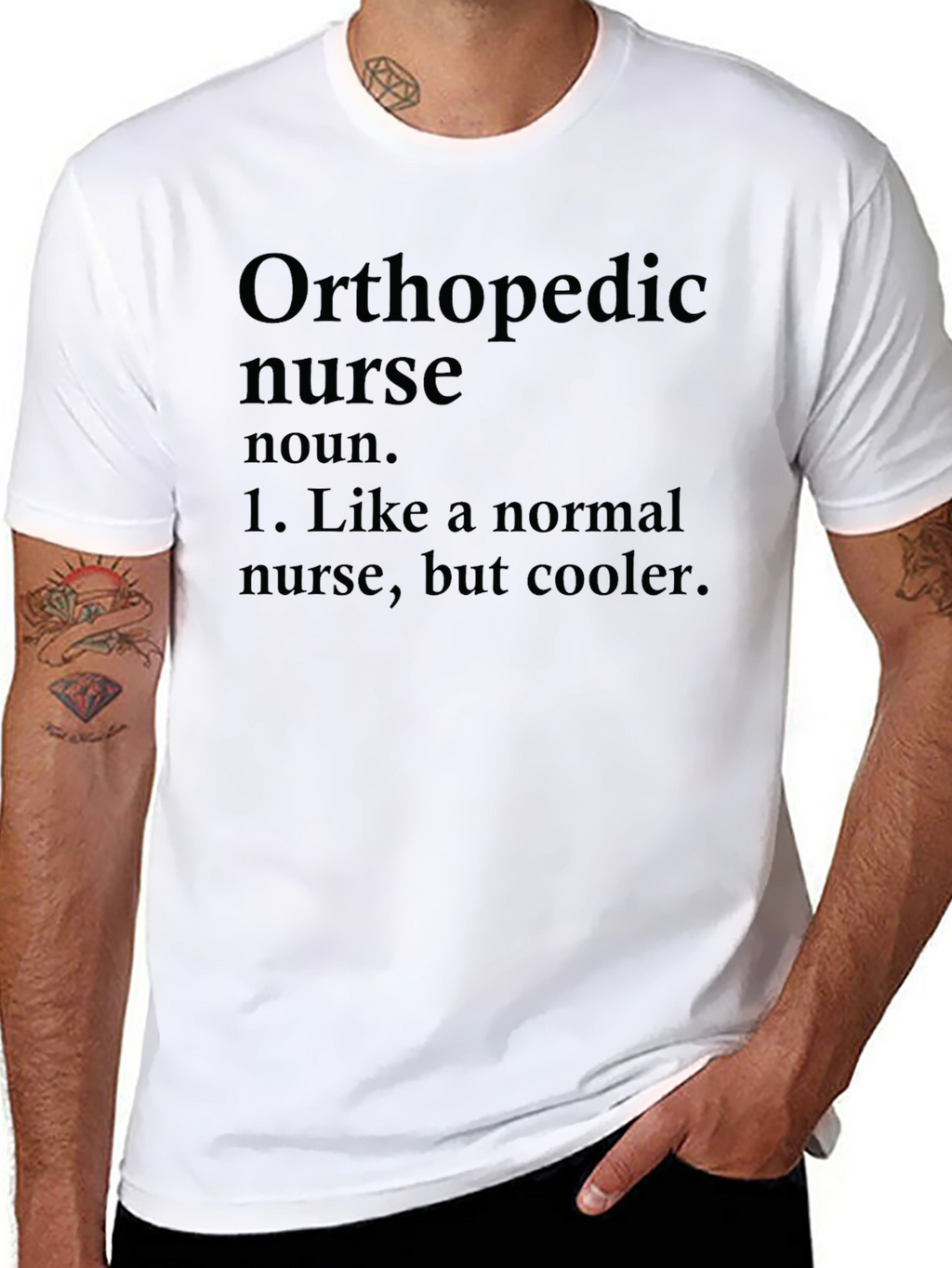 Orthopedic Nurse Definition Graphic T-Shirt