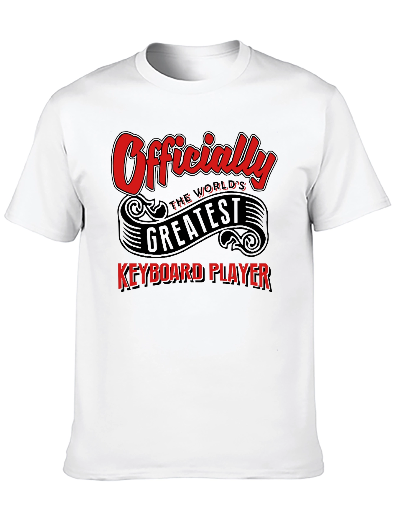 Worlds Greatest Keyboard Player Graphic T-Shirt