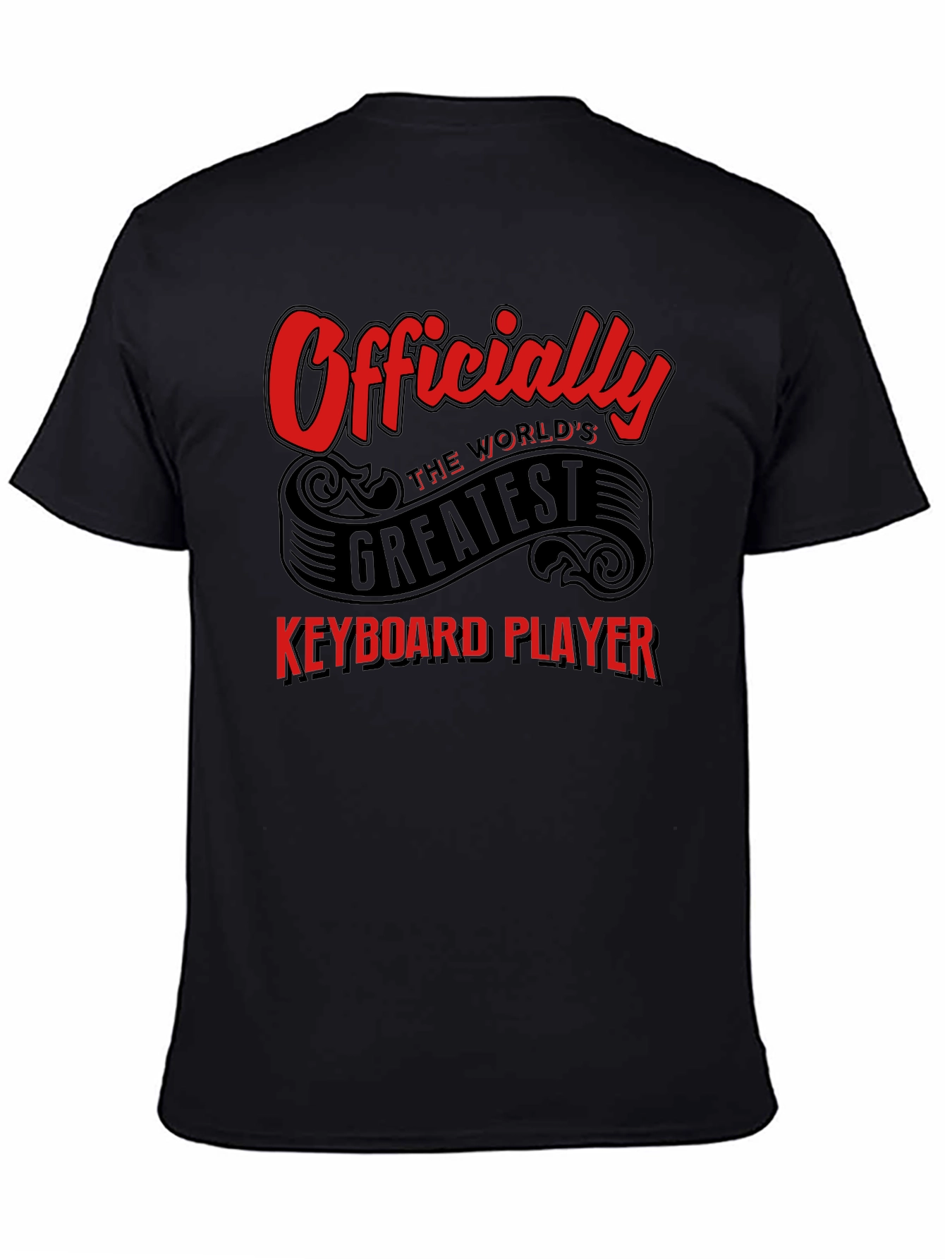 Worlds Greatest Keyboard Player Graphic T-Shirt