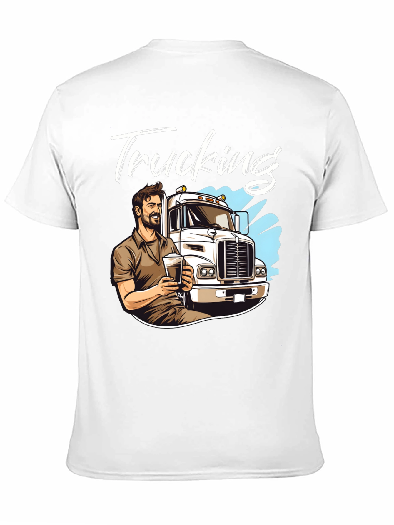 Trucking T-Shirt - Cool Trucker Design