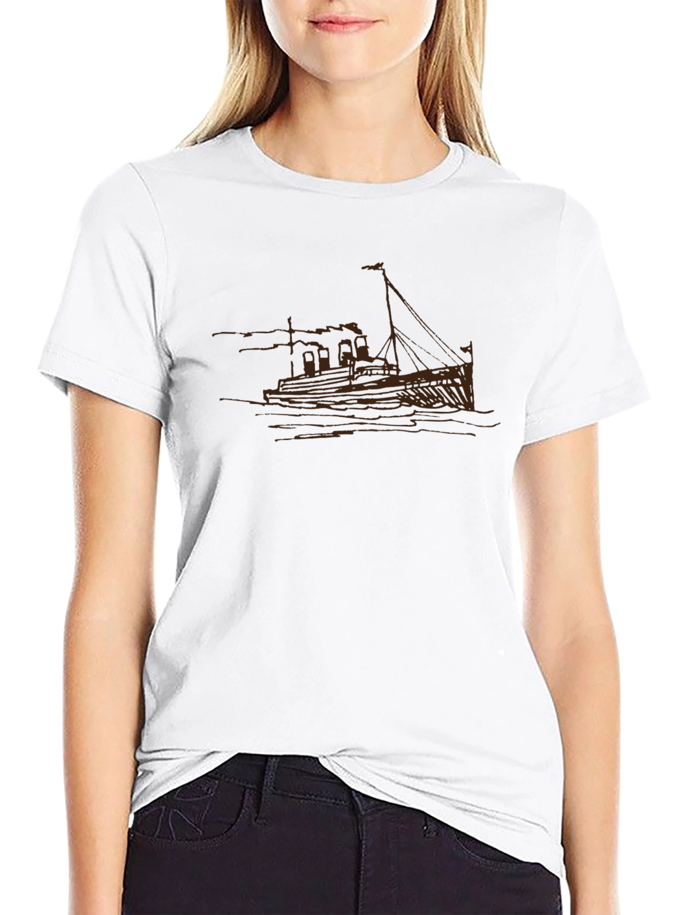 Titanic Graphic T-Shirt - Black