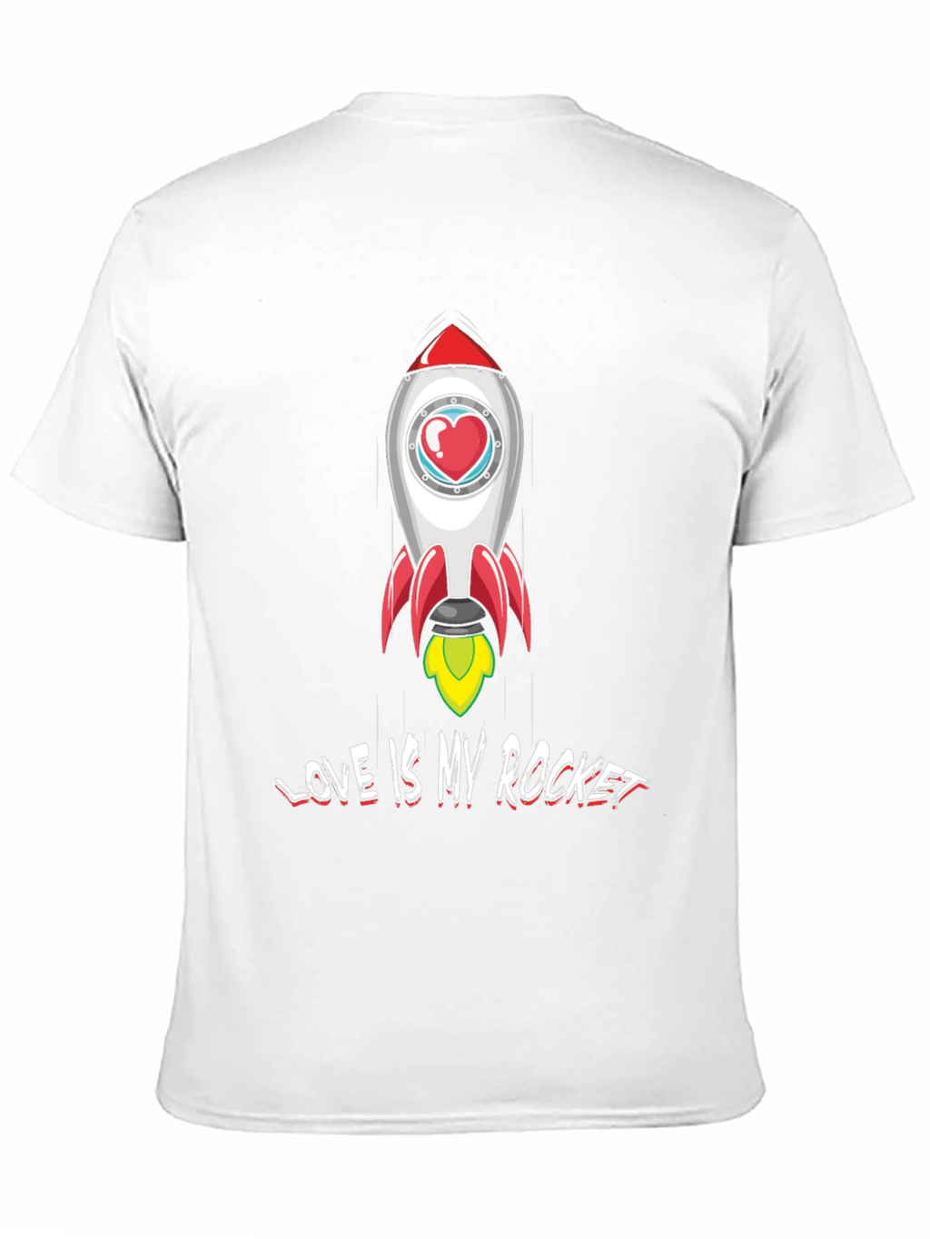 Love is My Rocket Graphic Tee - Unisex