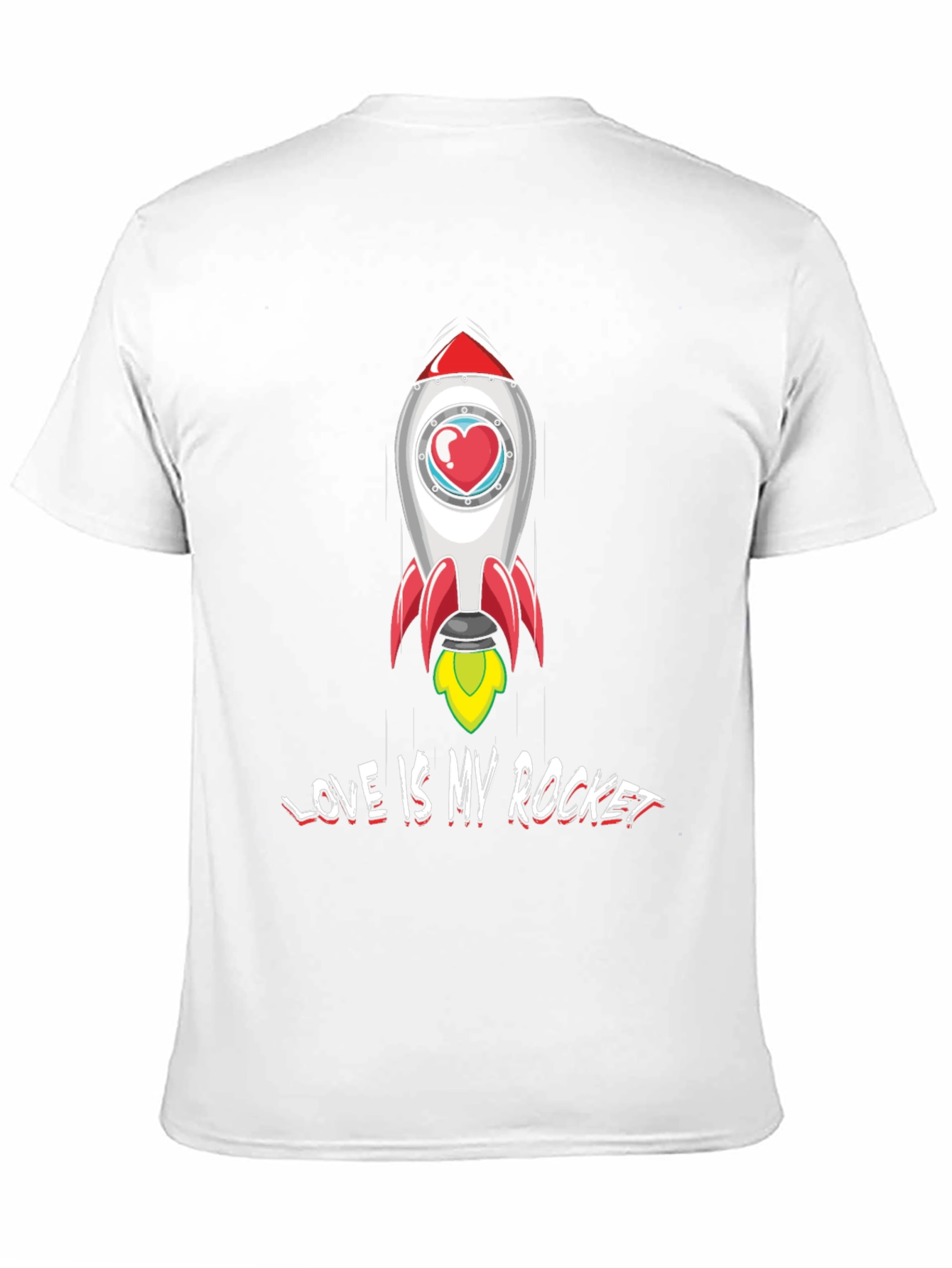 Love is My Rocket Graphic Tee - Unisex