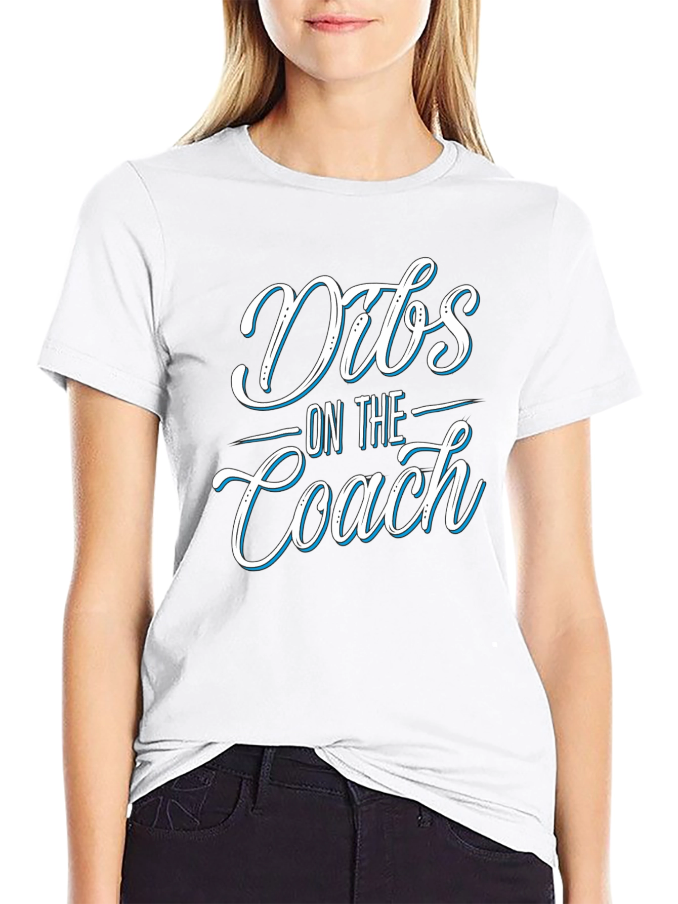 Dibs On The Coach T-Shirt - Novelty Apparel