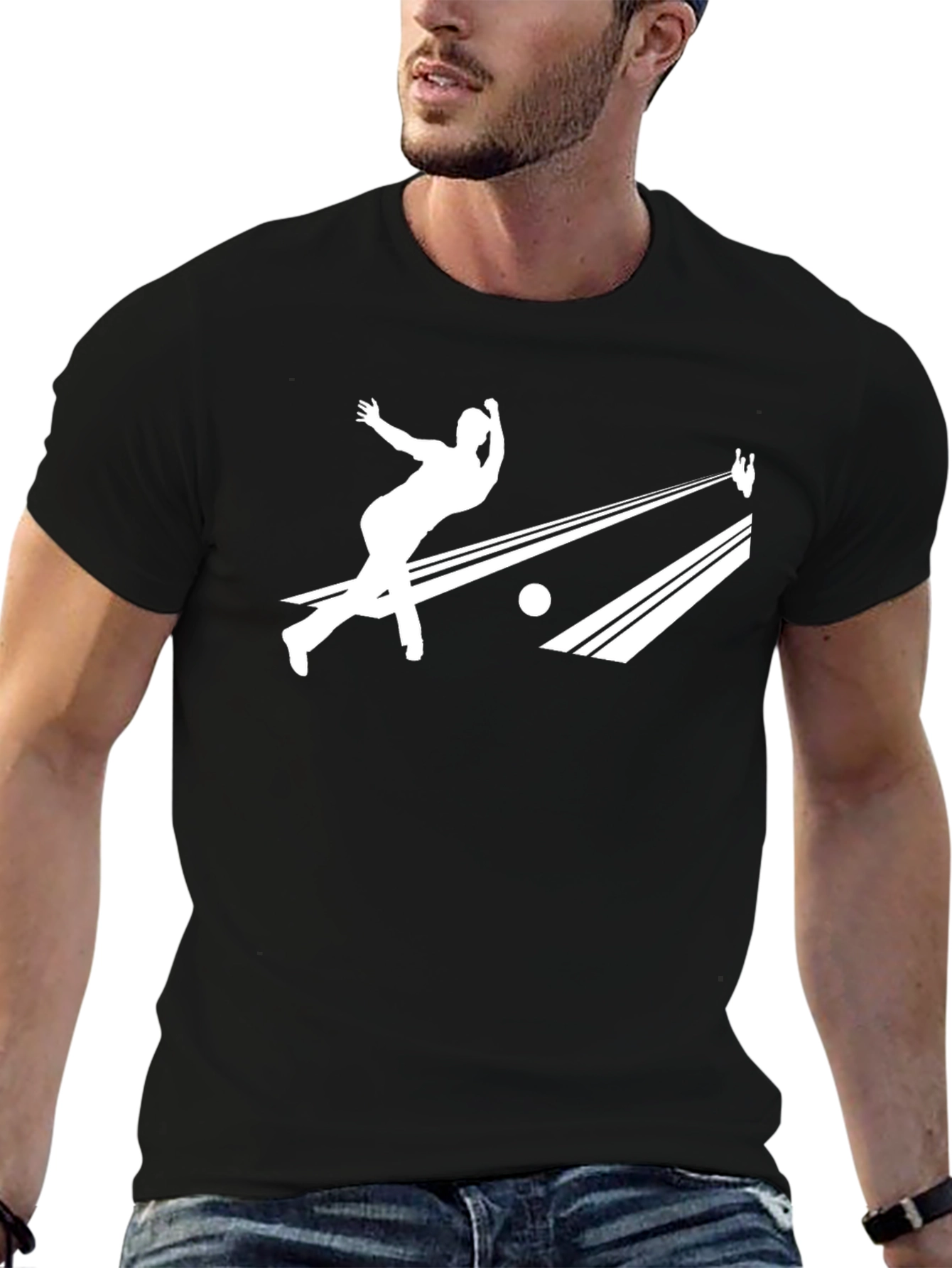 Bowling Strike T-Shirt - Classic Cool Tee