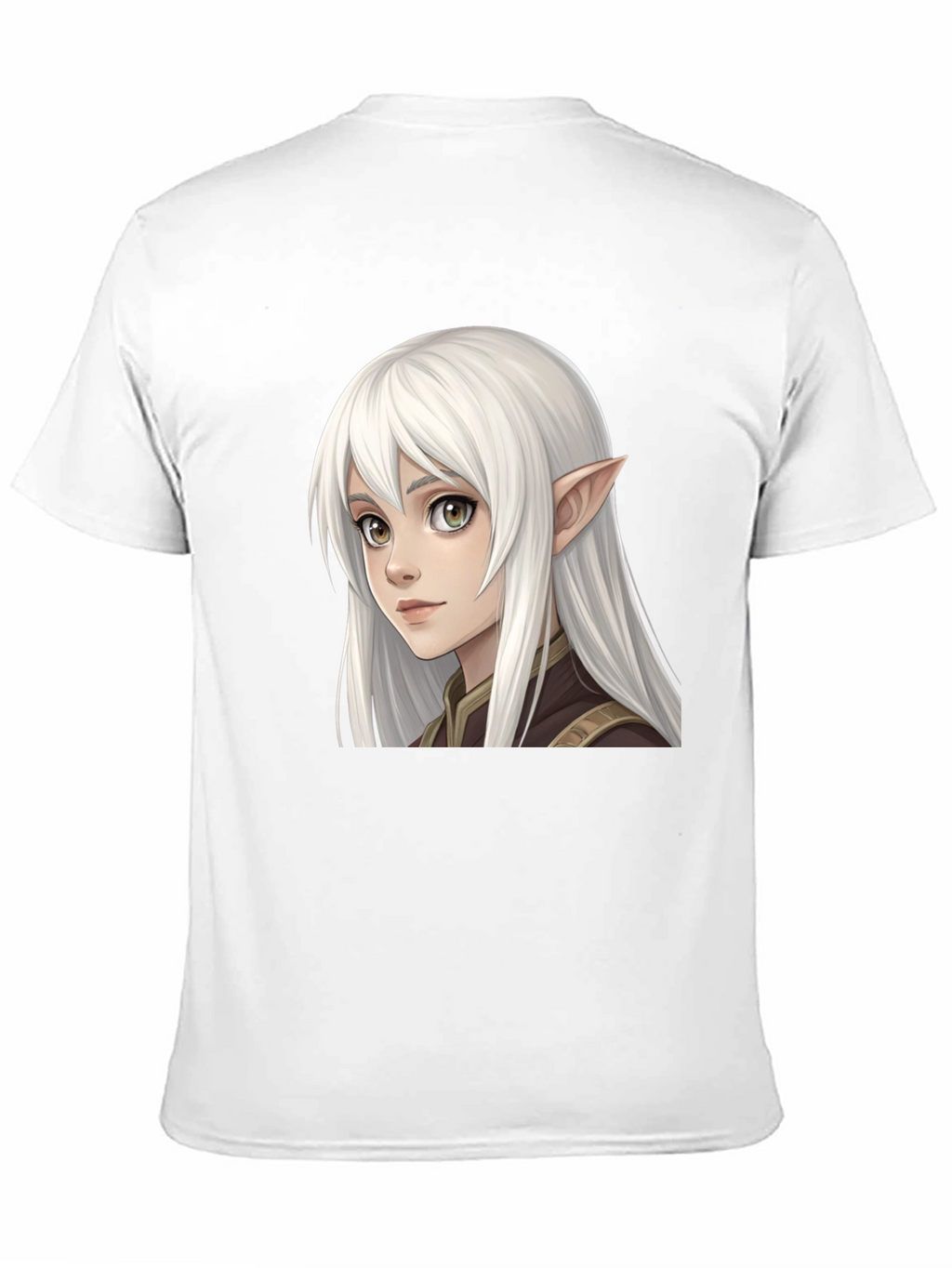 Elf Character Graphic Tee - Unisex Black T-Shirt