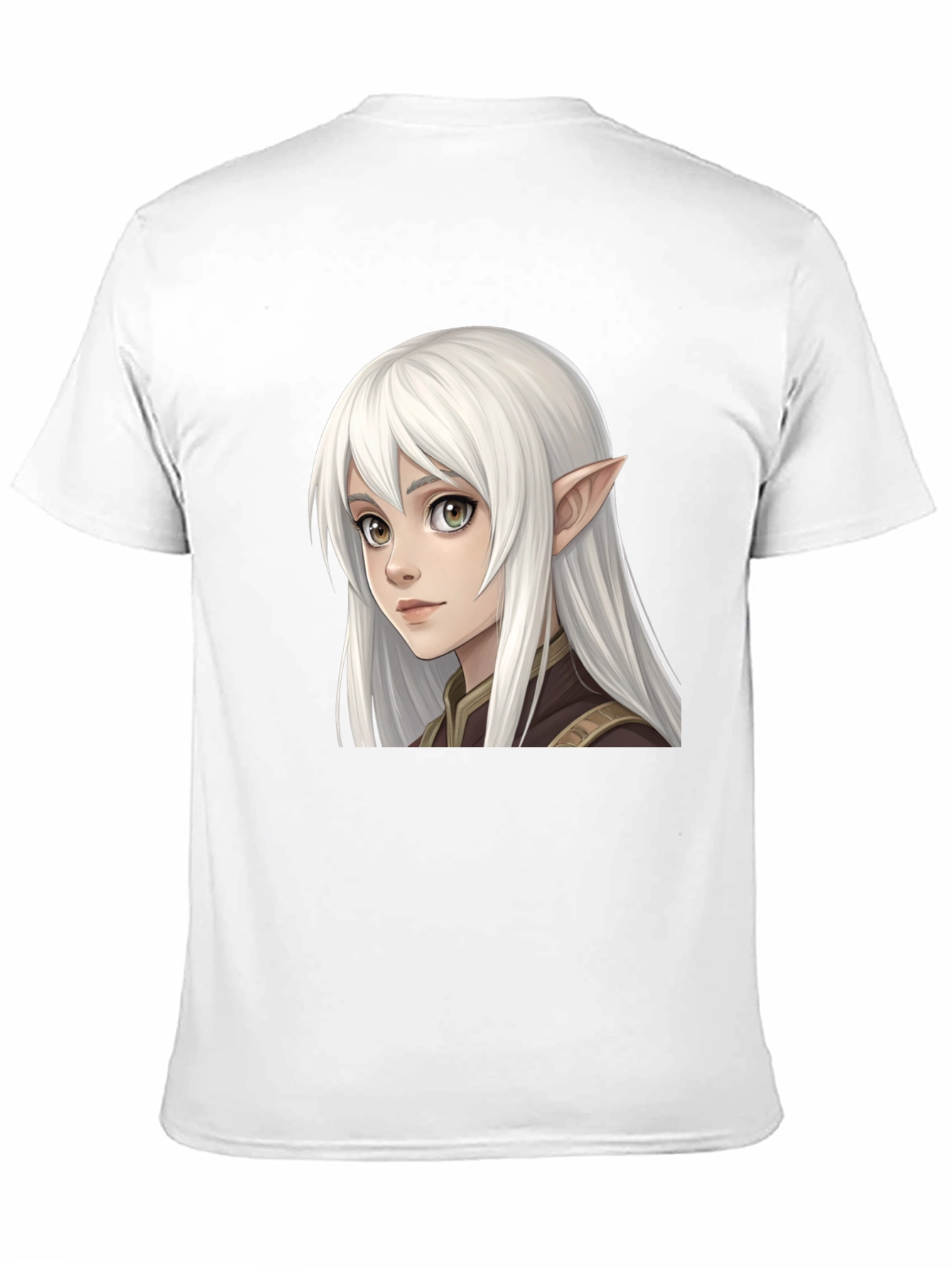 Elf Character Graphic Tee - Unisex Black T-Shirt
