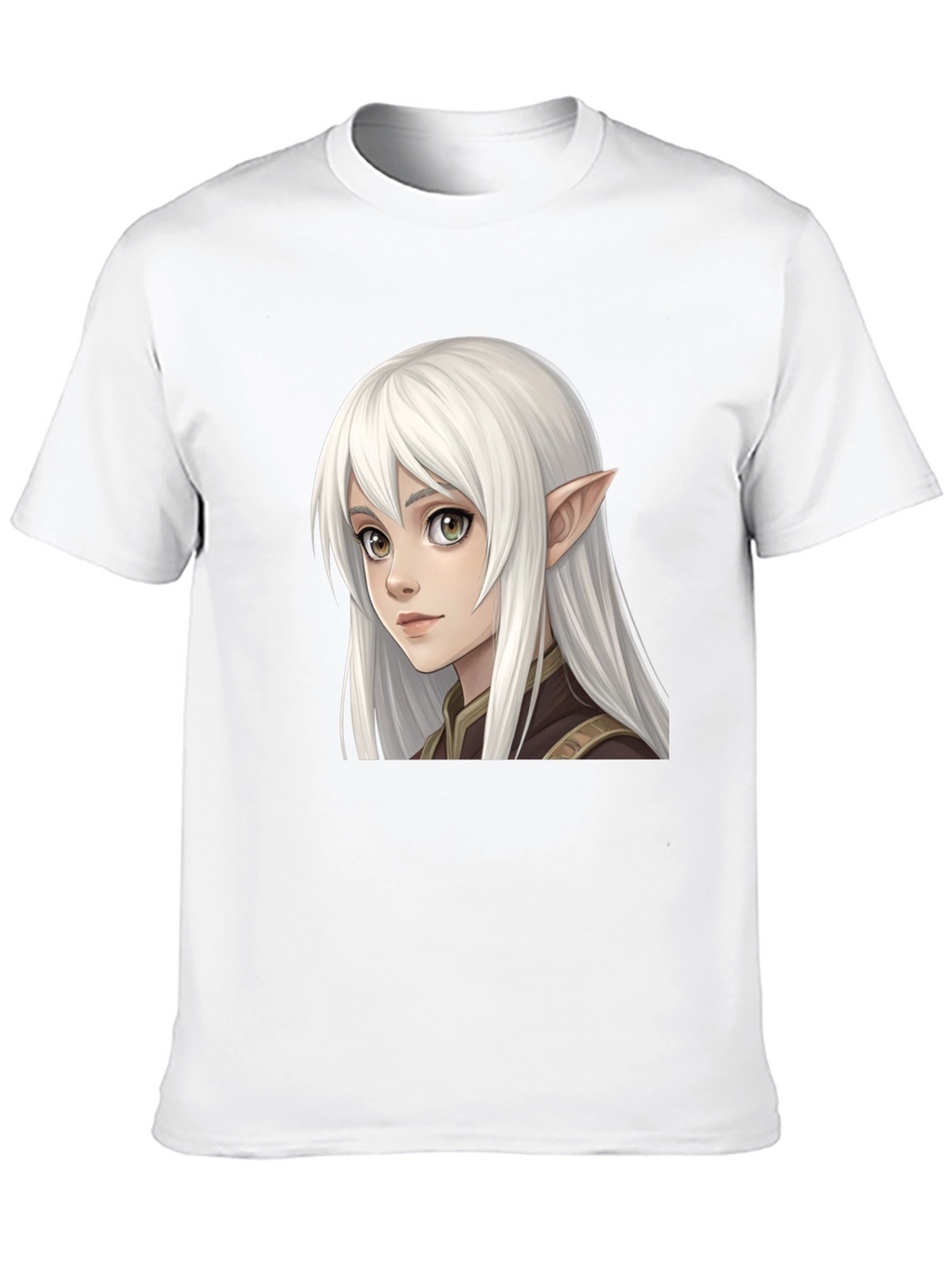Elf Character Graphic Tee - Unisex Black T-Shirt