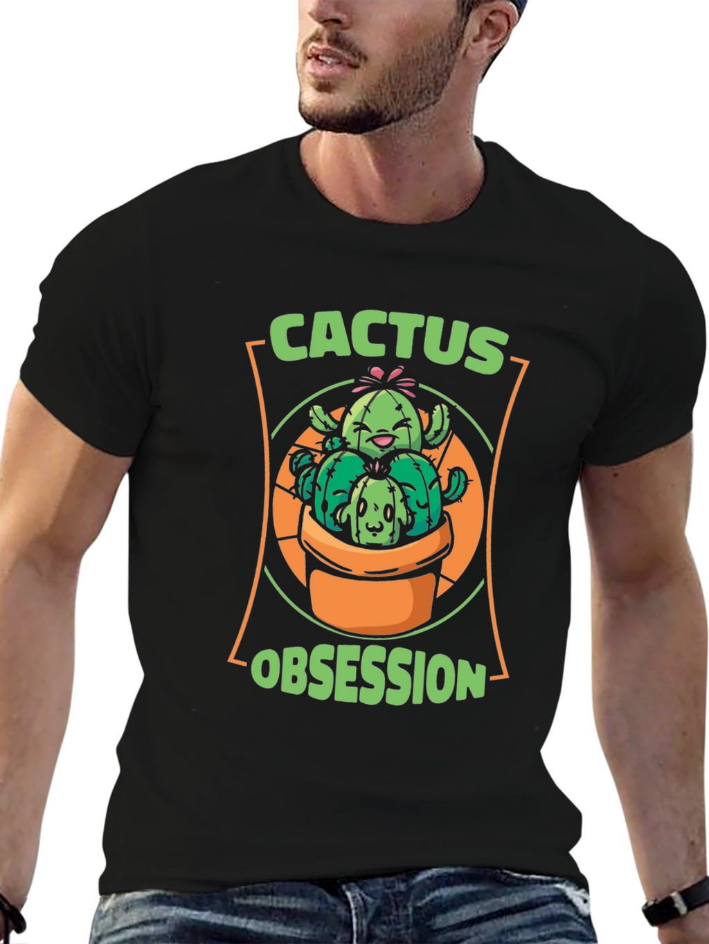 Cactus Obsession Graphic Tee