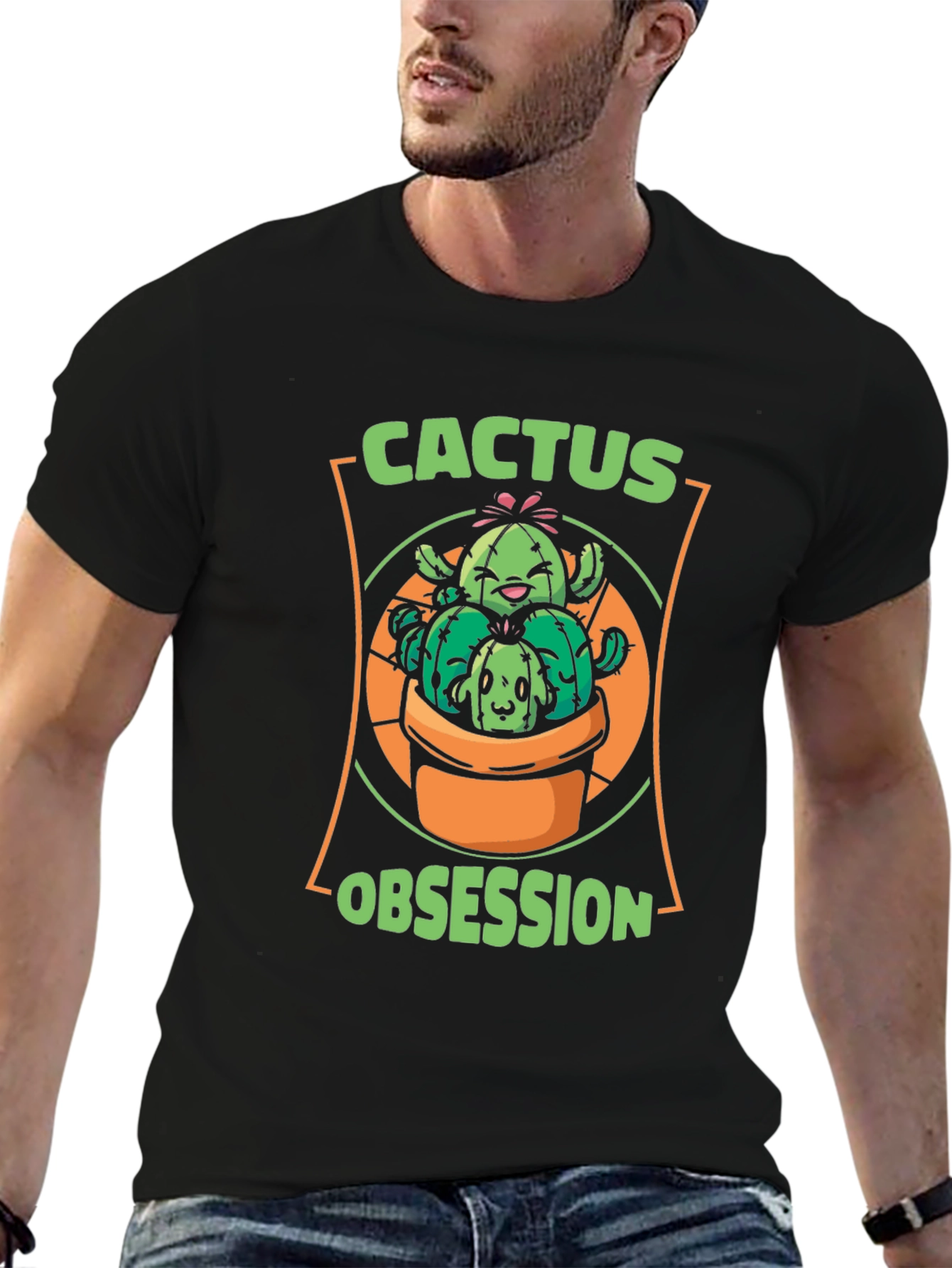 Cactus Obsession Graphic Tee