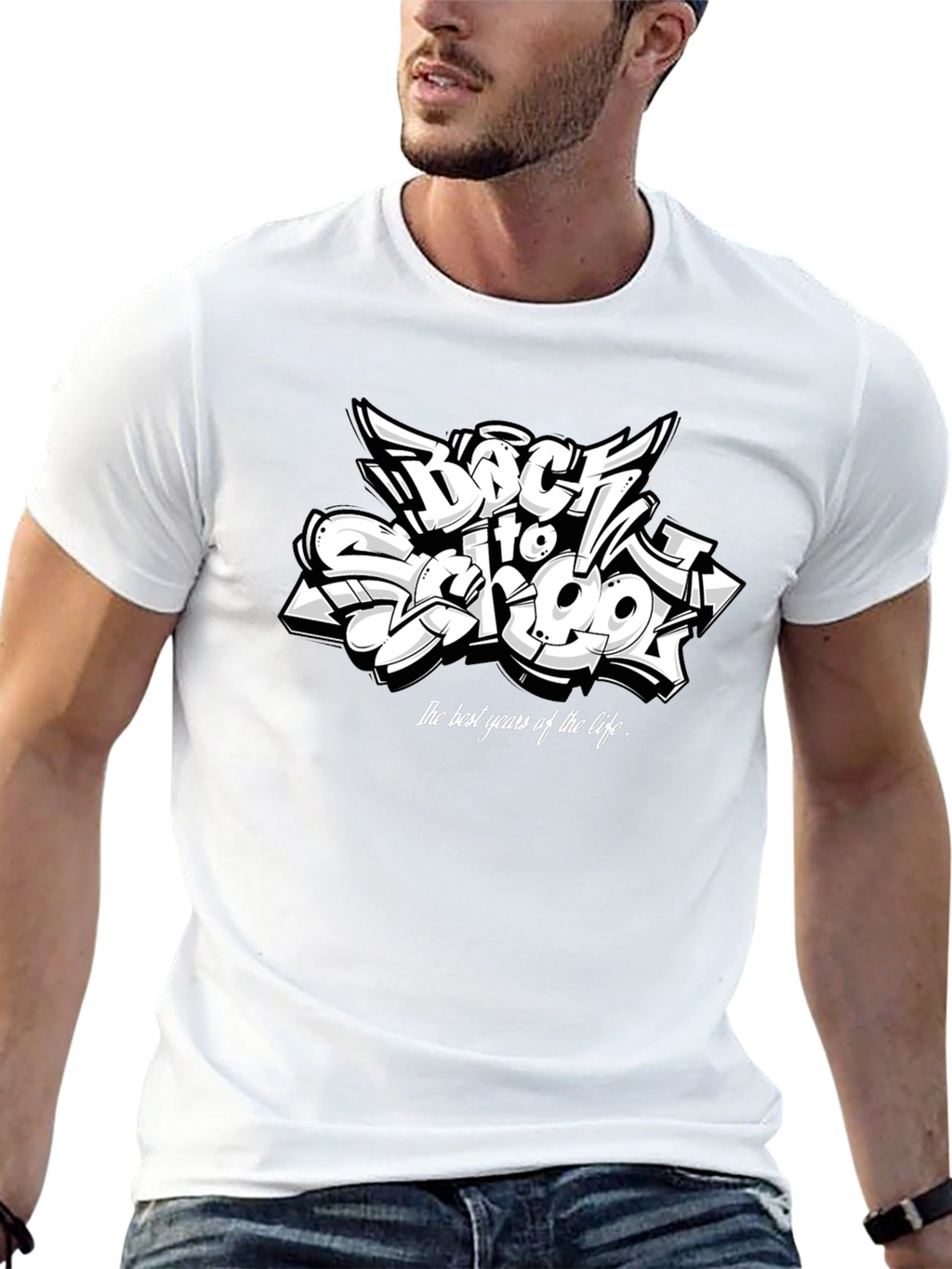 Back To School Black T-Shirt