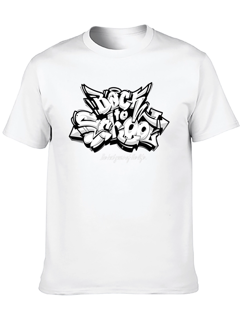 Back To School Black T-Shirt