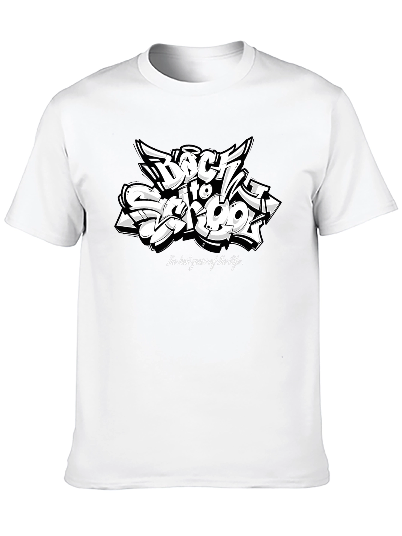 Back To School Black T-Shirt
