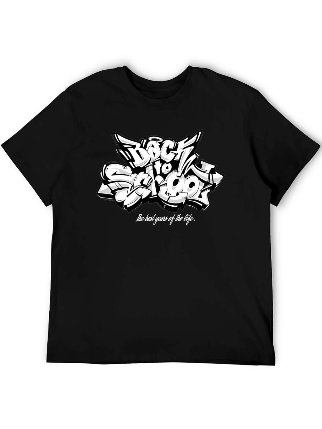 Back To School Black T-Shirt