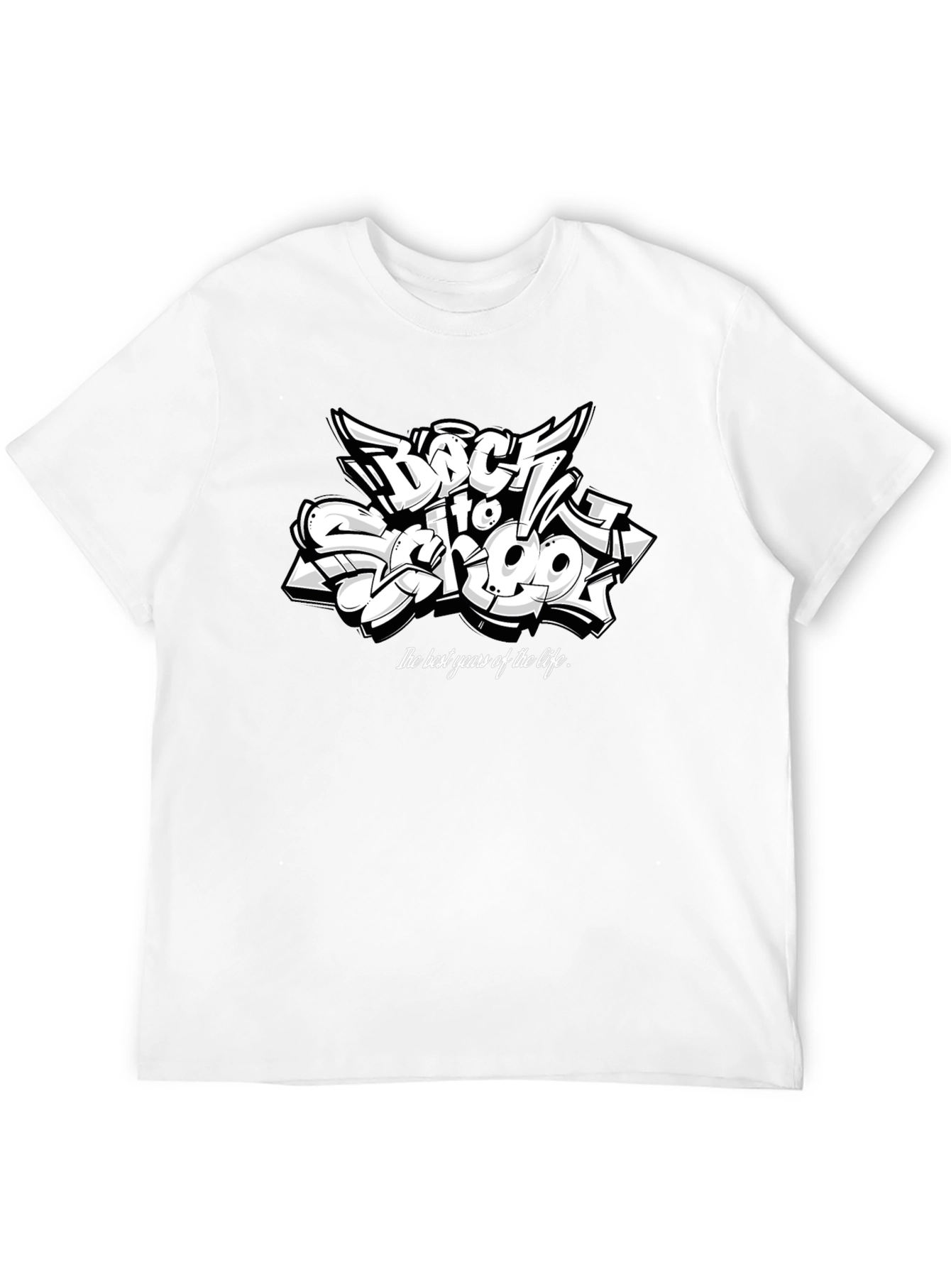 Back To School Black T-Shirt