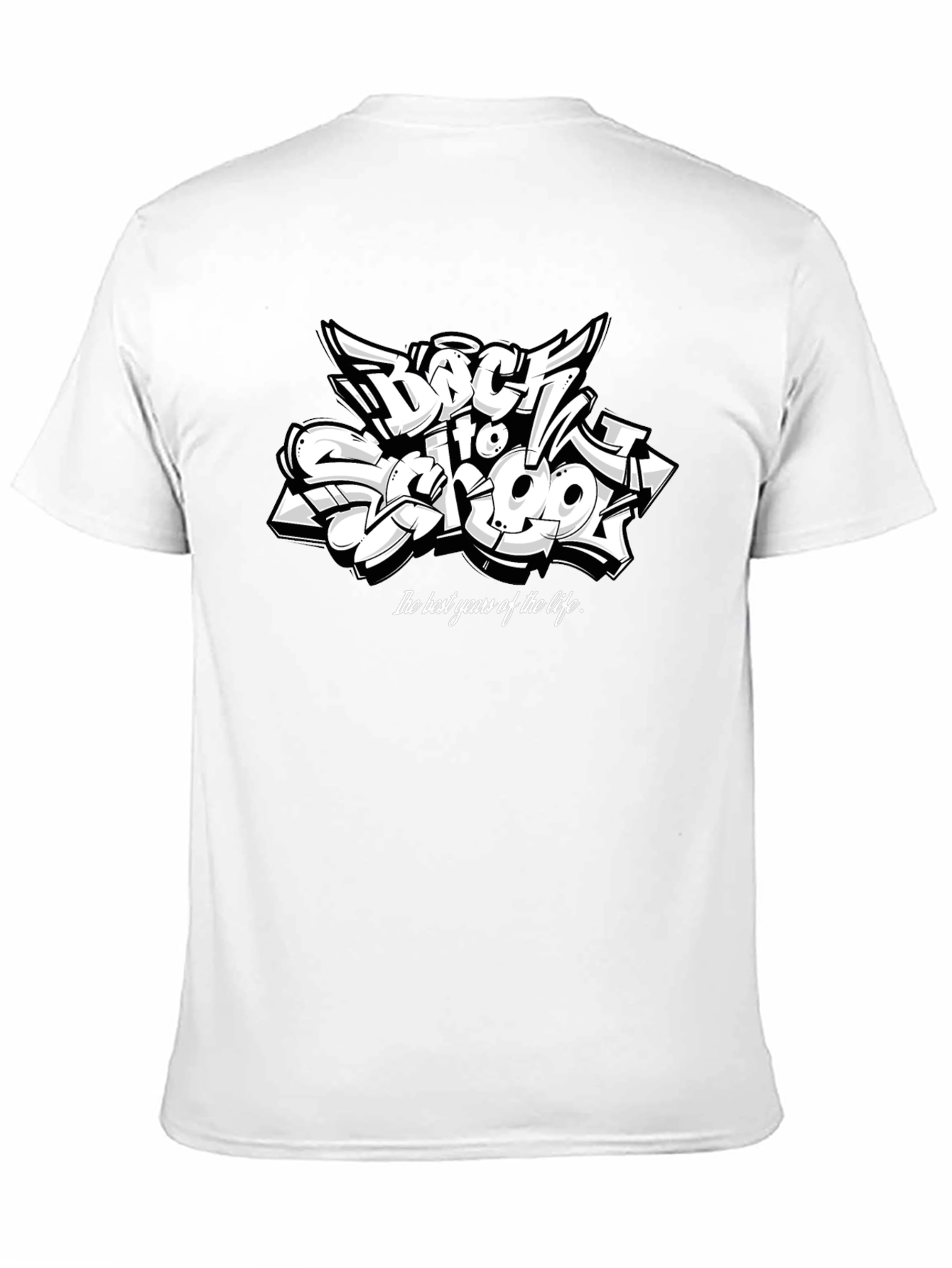 Back To School Black T-Shirt