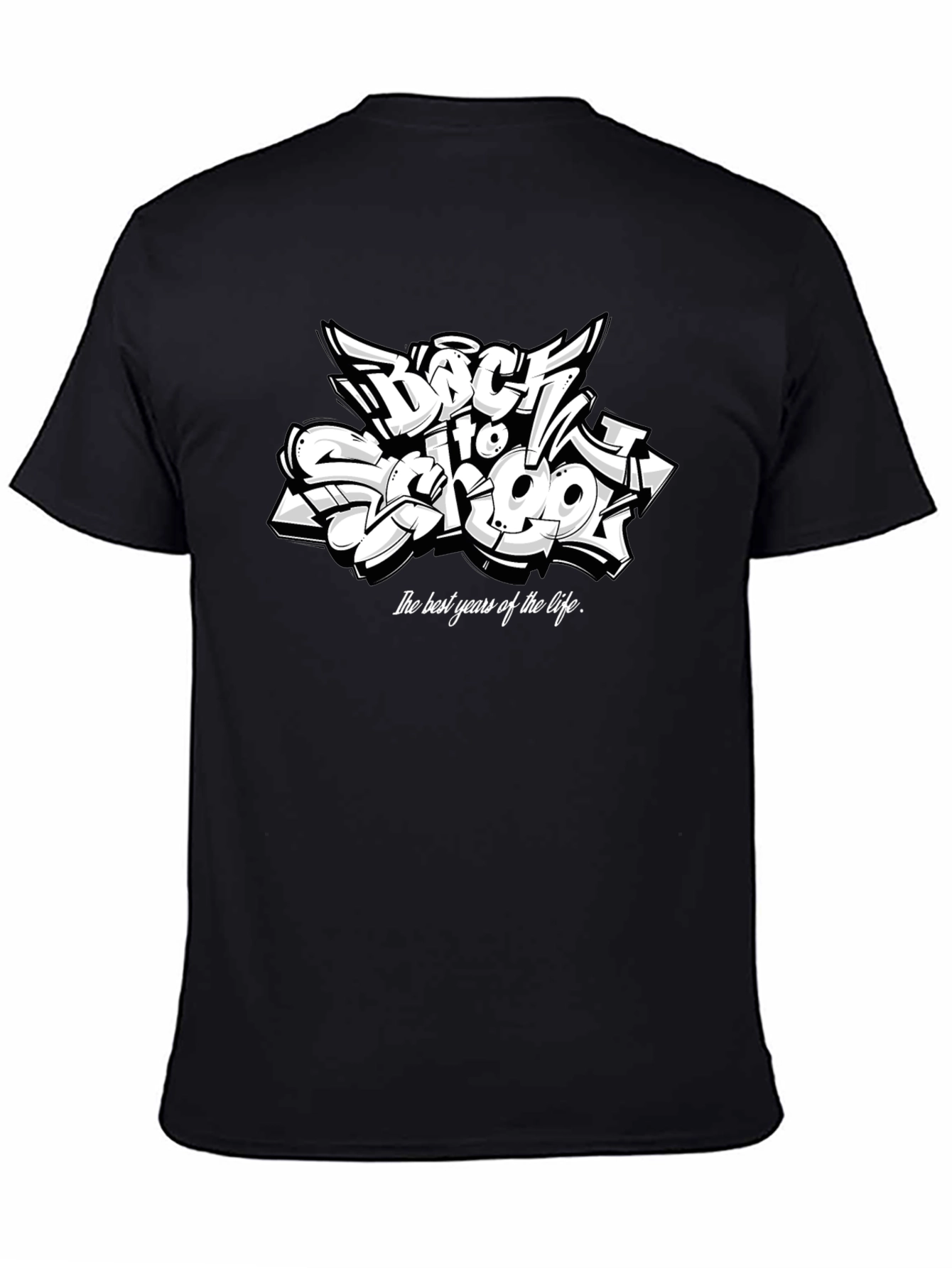 Back To School Black T-Shirt