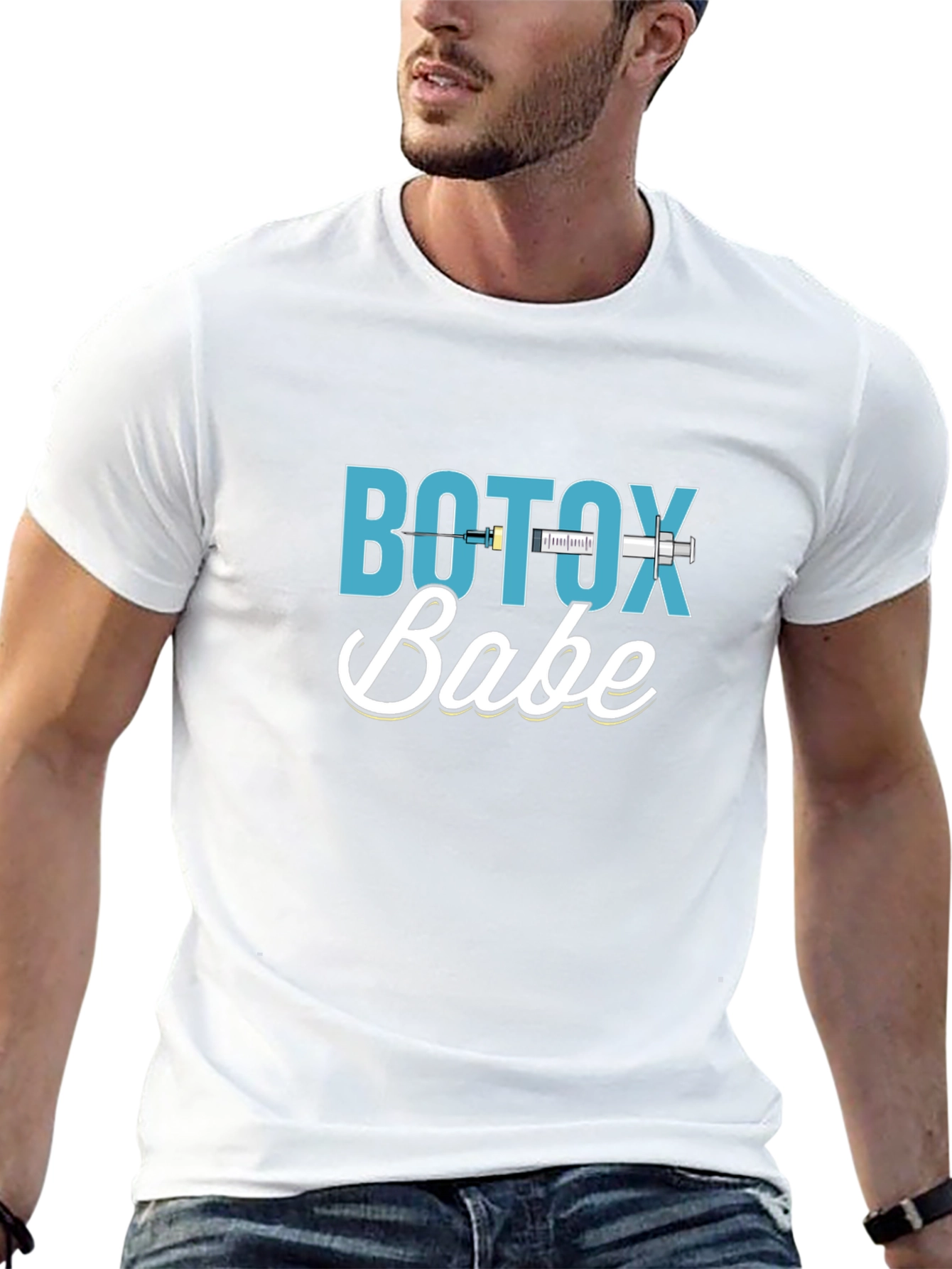 Botox Babe Graphic T-Shirt - Black